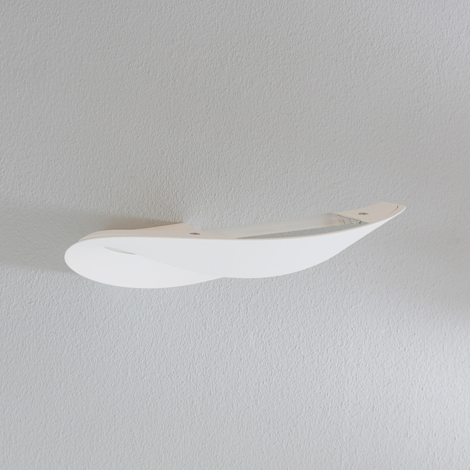 Mesmeri designer wall light, white
