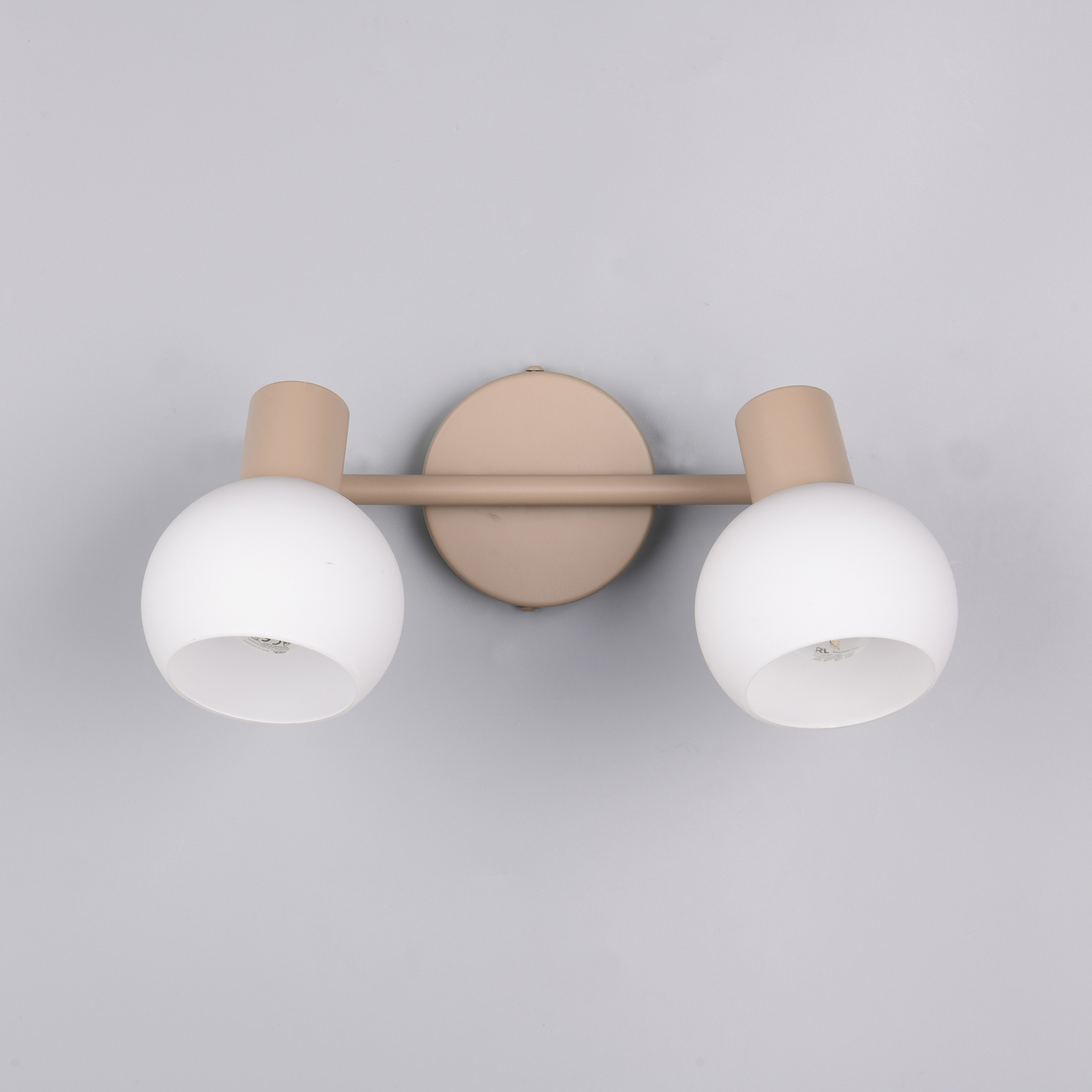 Plafoniera Boba, a 2 luci, beige, E14, metallo Plafoniera Boba, a 2 luci, beige, E14, metallo