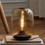 EVA Solo Lampe de table LED Acorn, ambre, verre, intensité variable