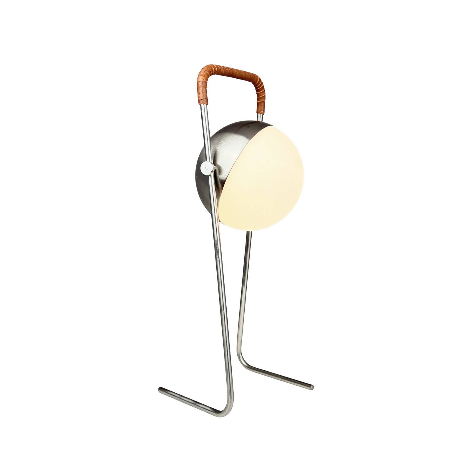  Dyberg Larsen Dyberg Larsen Led-akkutischleuchte Mova, Braun, Ip44 