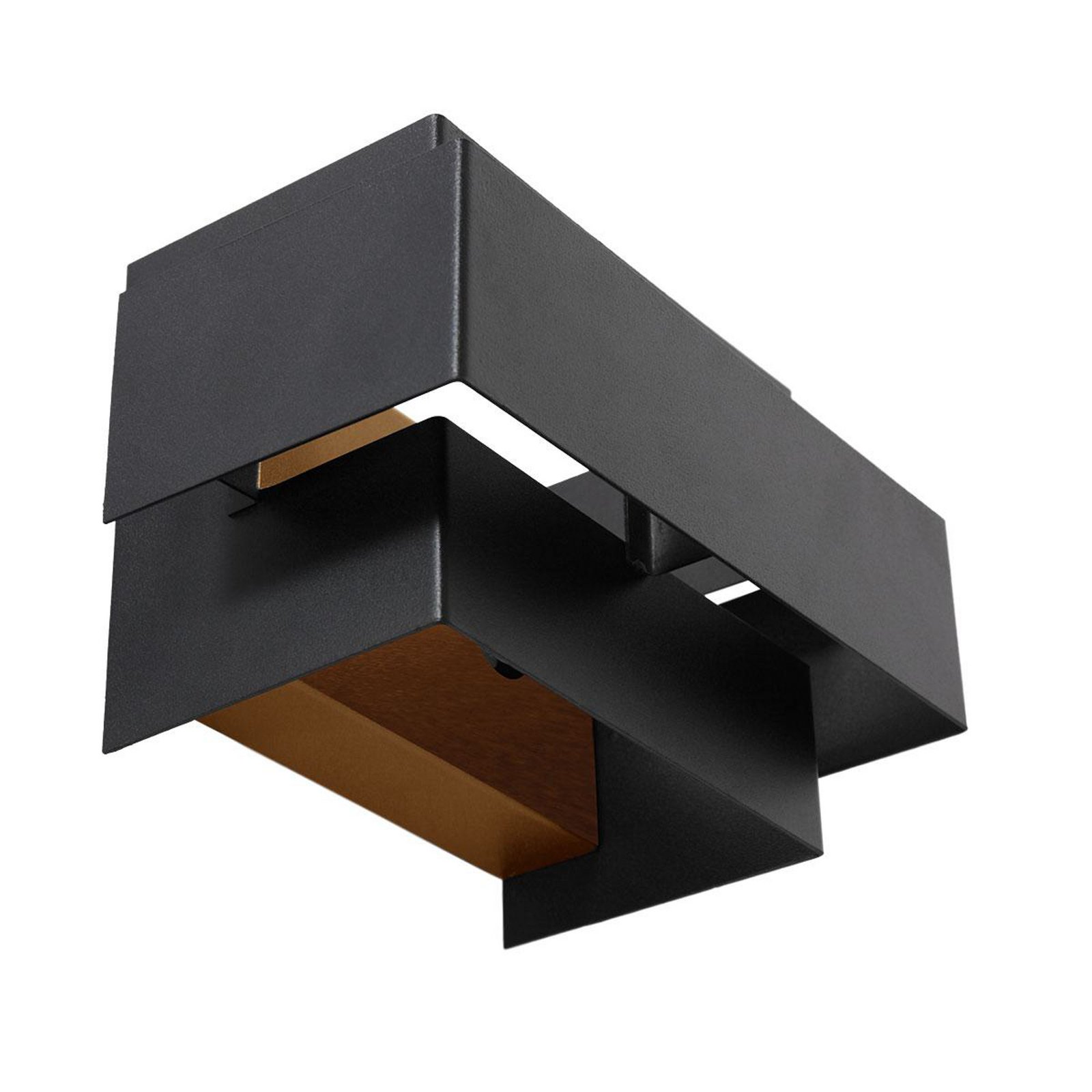 LED-Wandleuchte Muro 3368, schwarz, up/down, G9, 2.700 K