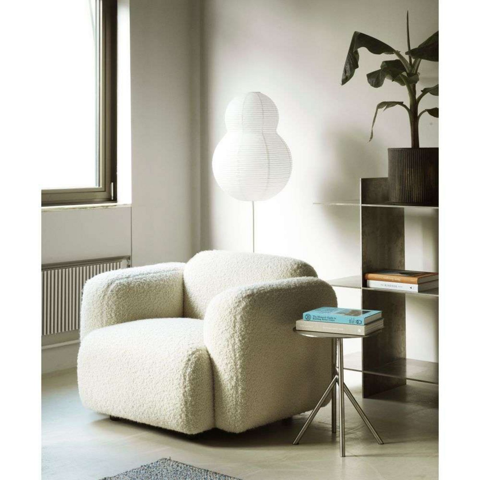 Puff Bubble Floor Lamp White - Normann Copenhagen