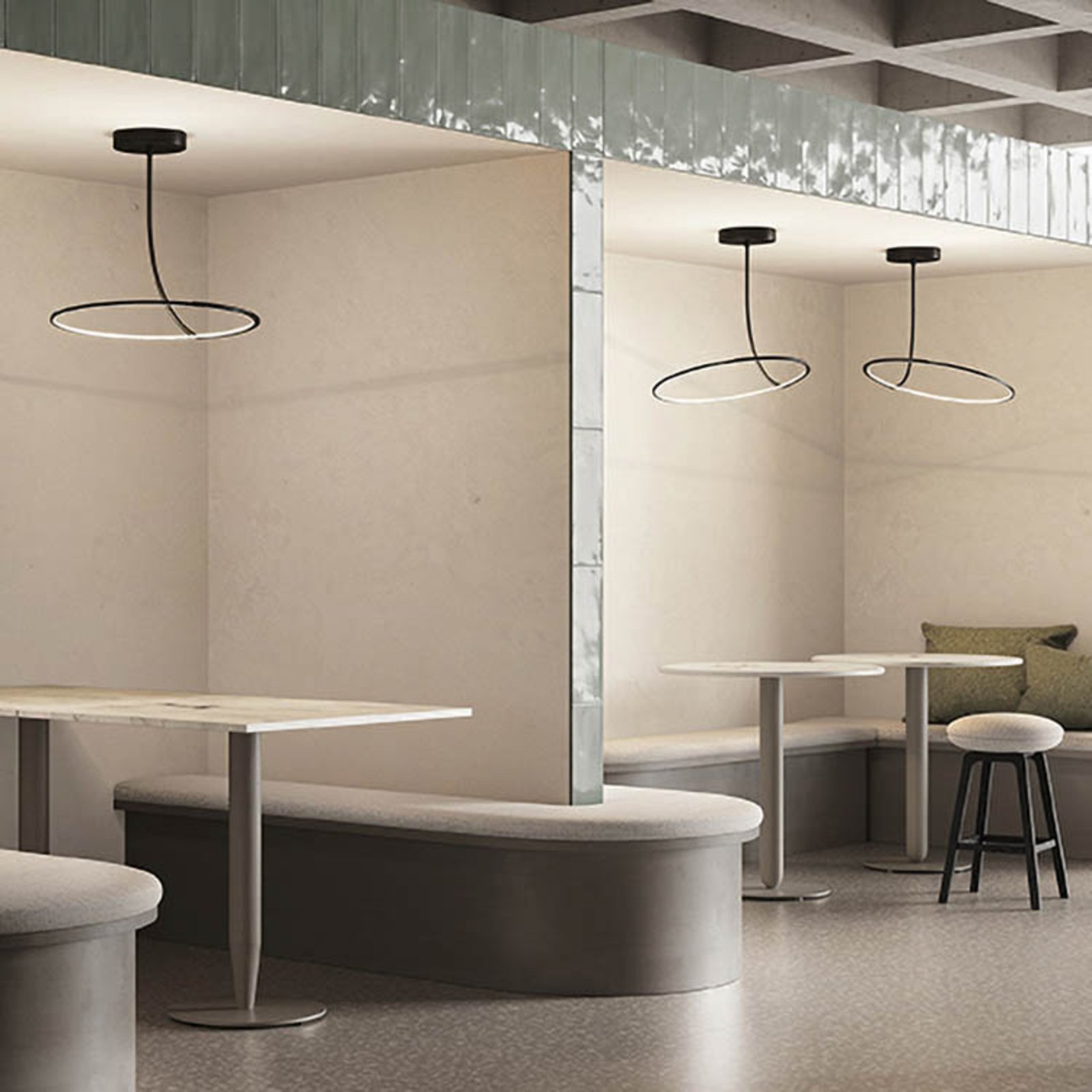 Poise Ceiling Lamp Black - KDLN