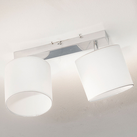 Urzekająca lampa sufitowa Sandra, 2-punktowa