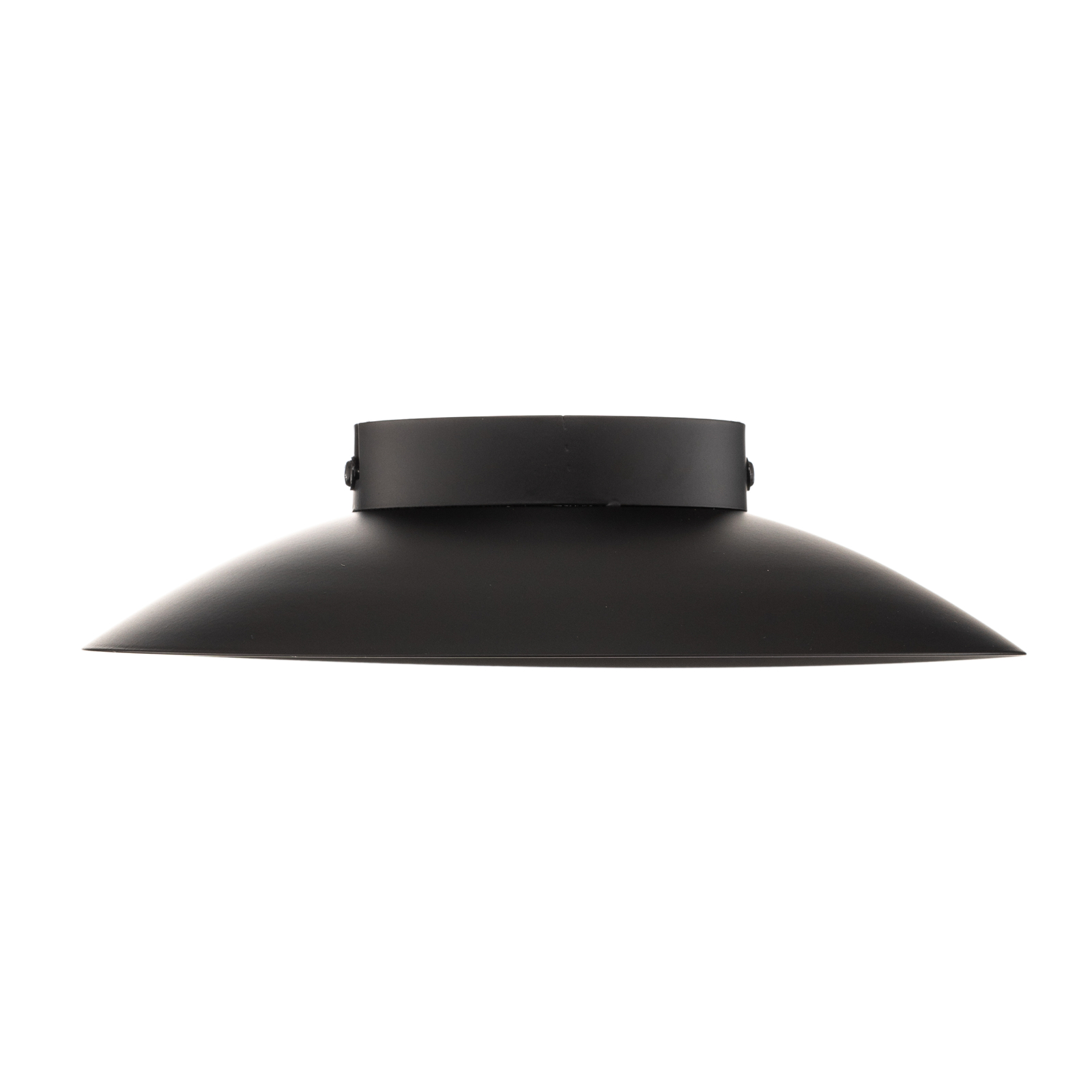 LED-kattovalaisin Foskal, musta, Ø 21,5 cm
