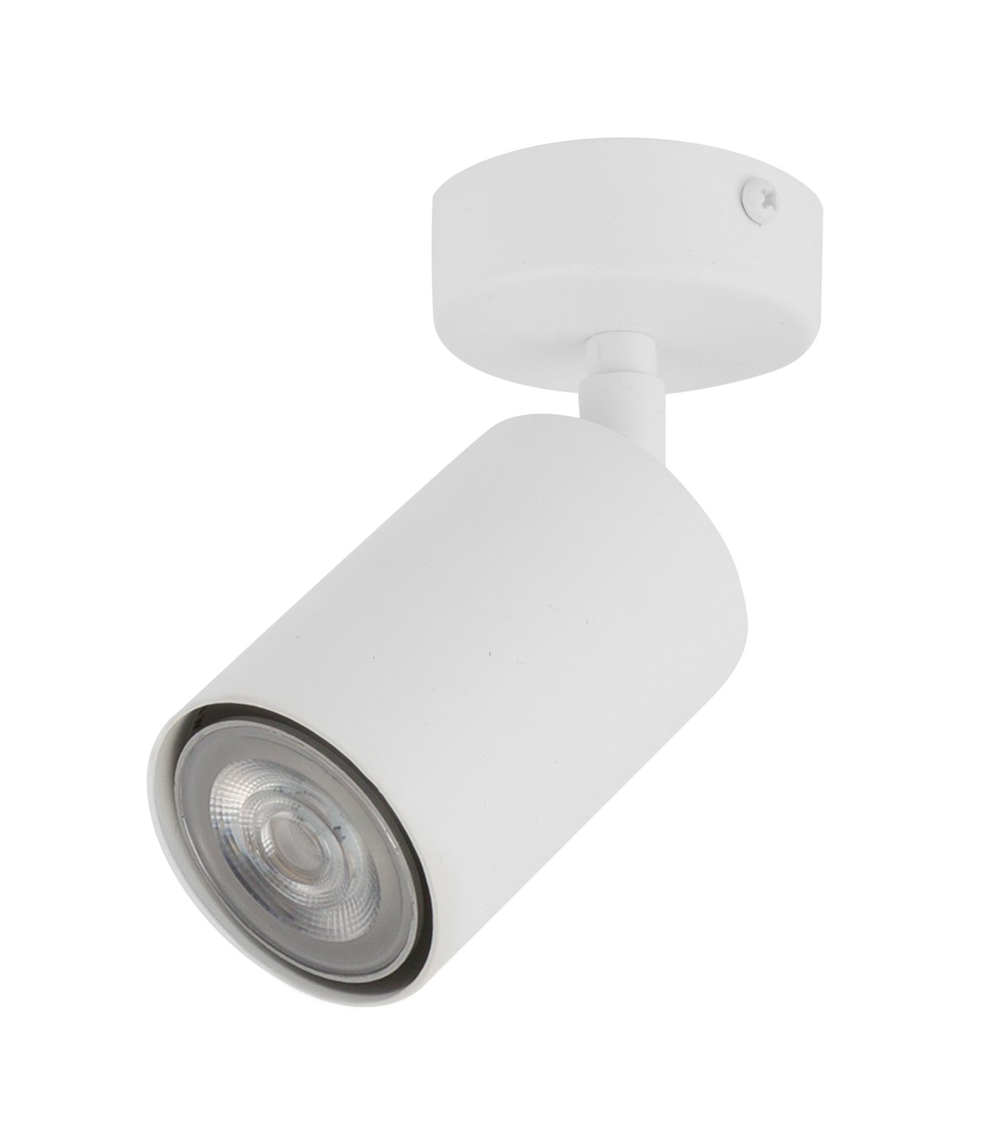 Zoom loftspot, 1 lyskilder, hvidt