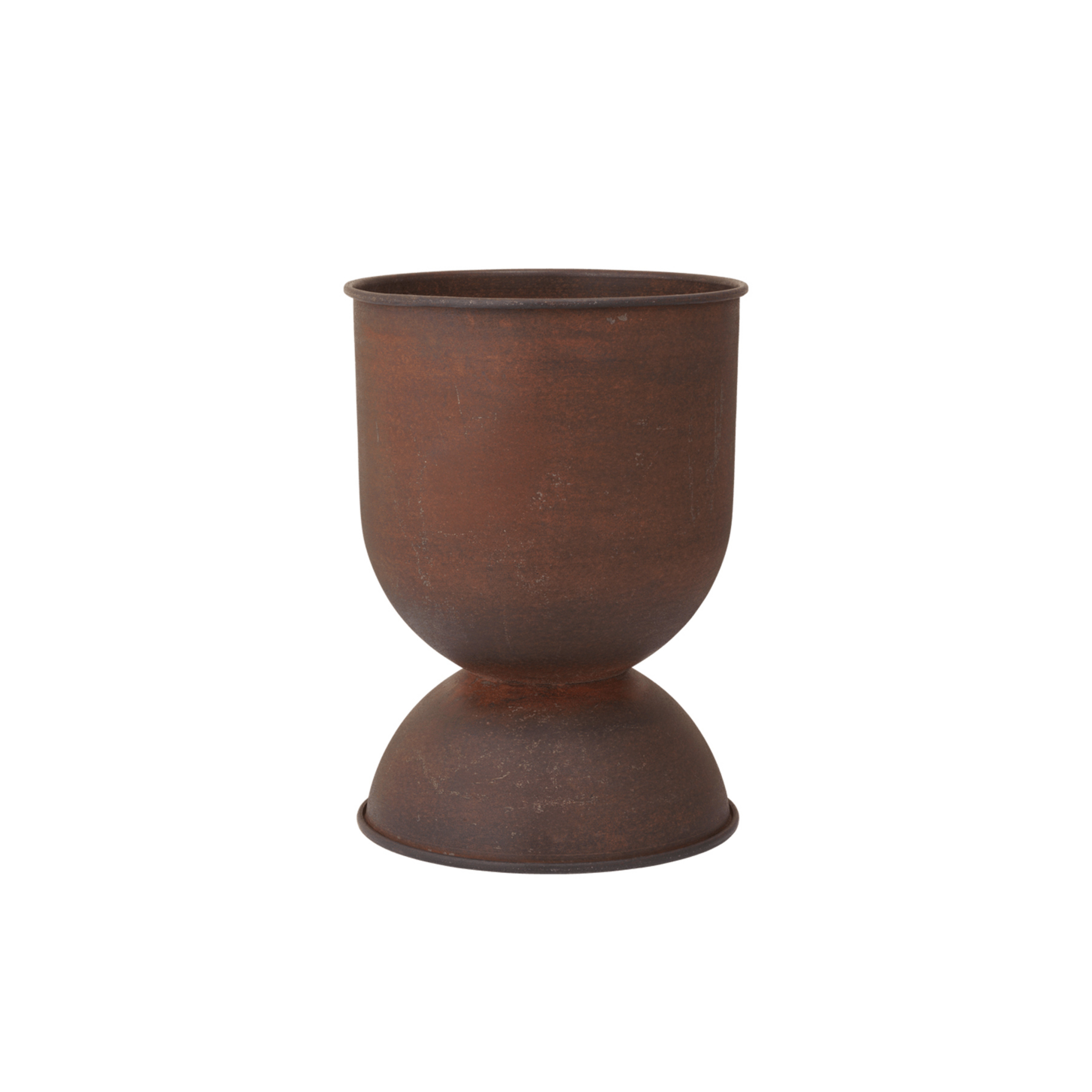 HOURGLASS Pflanztopf, Eisen rostfarben, 43 cm - ferm LIVING