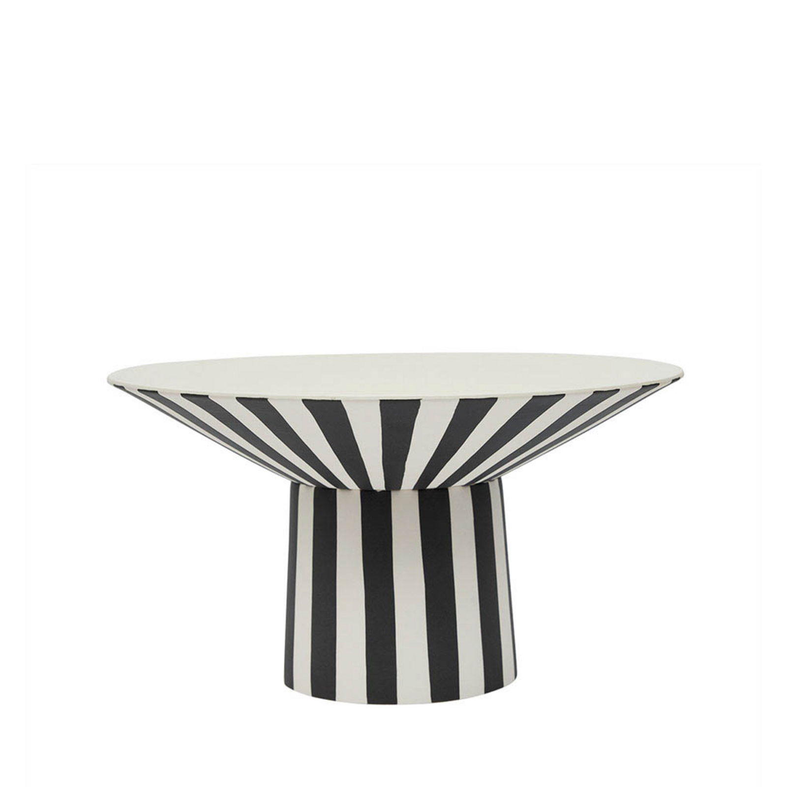 Toppu Centerpiece hoch weiß/schwarz - OYOY Living Design