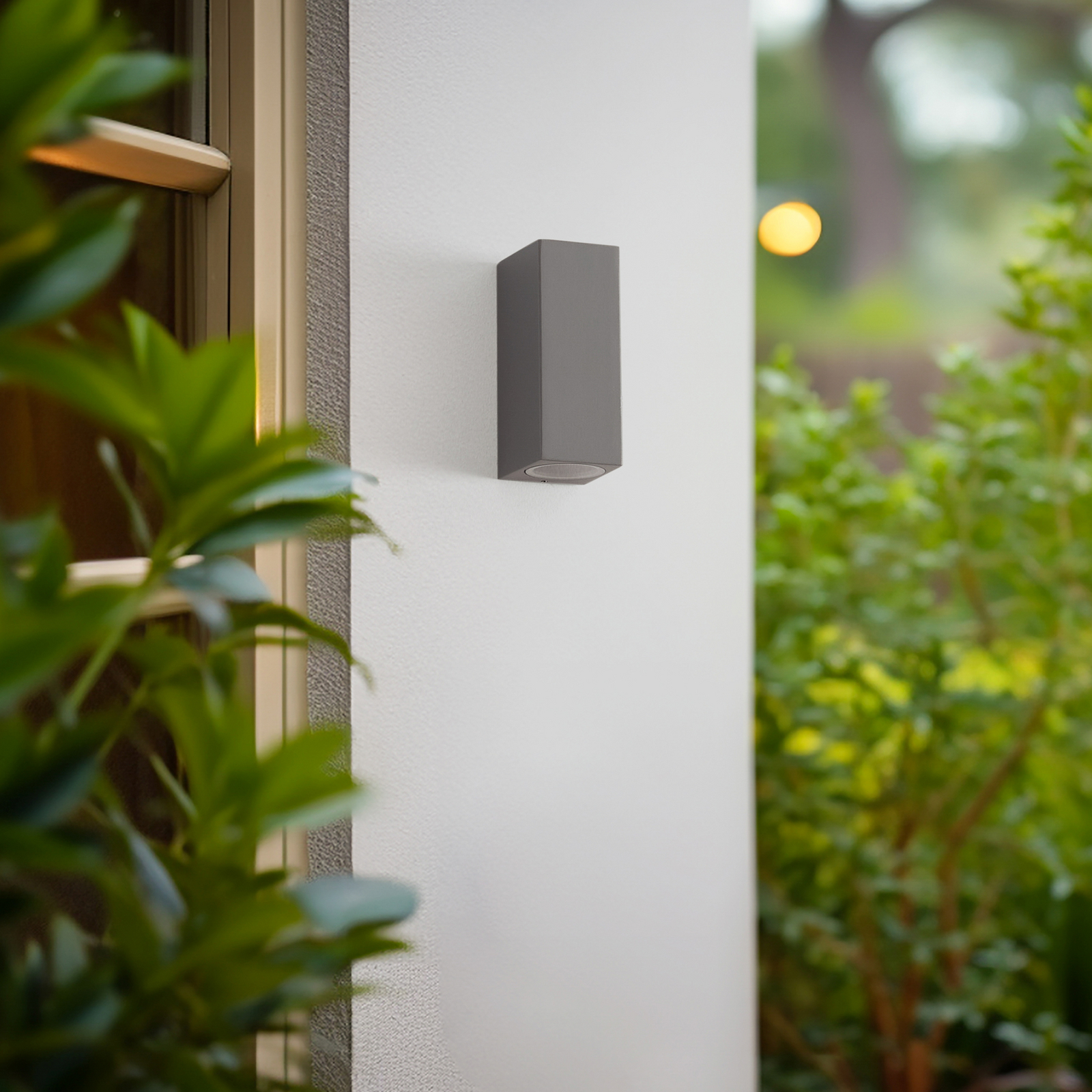 Xava Extérieur Applique Murale Up/Down Gris - Lucande
