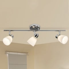 Tříbaňkové stropní světlo Kensington s IP44