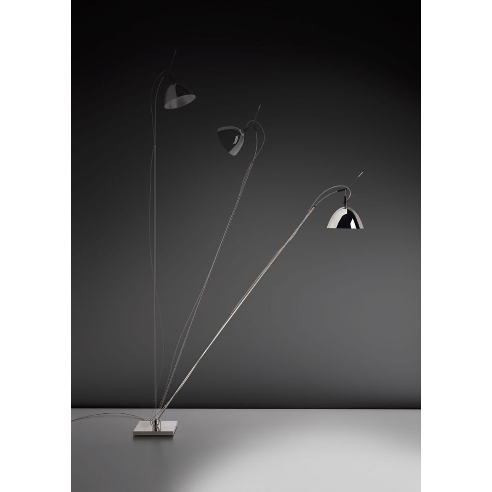 Max. Floor LED Lampadar Chrome - Ingo Maurer