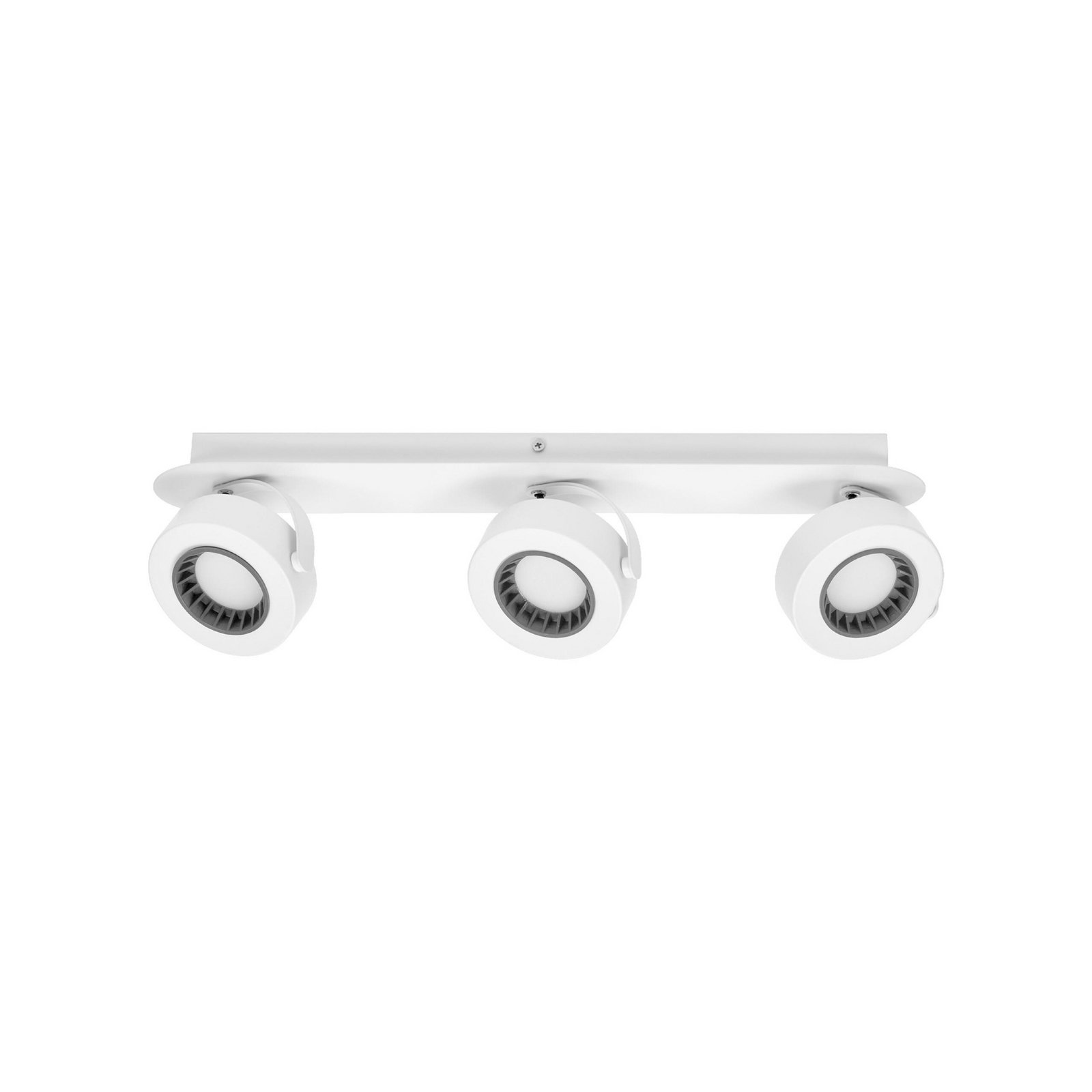 Faretto da soffitto LED OSRAM VENUS, bianco, a 3 luci, metallo 3.000 K