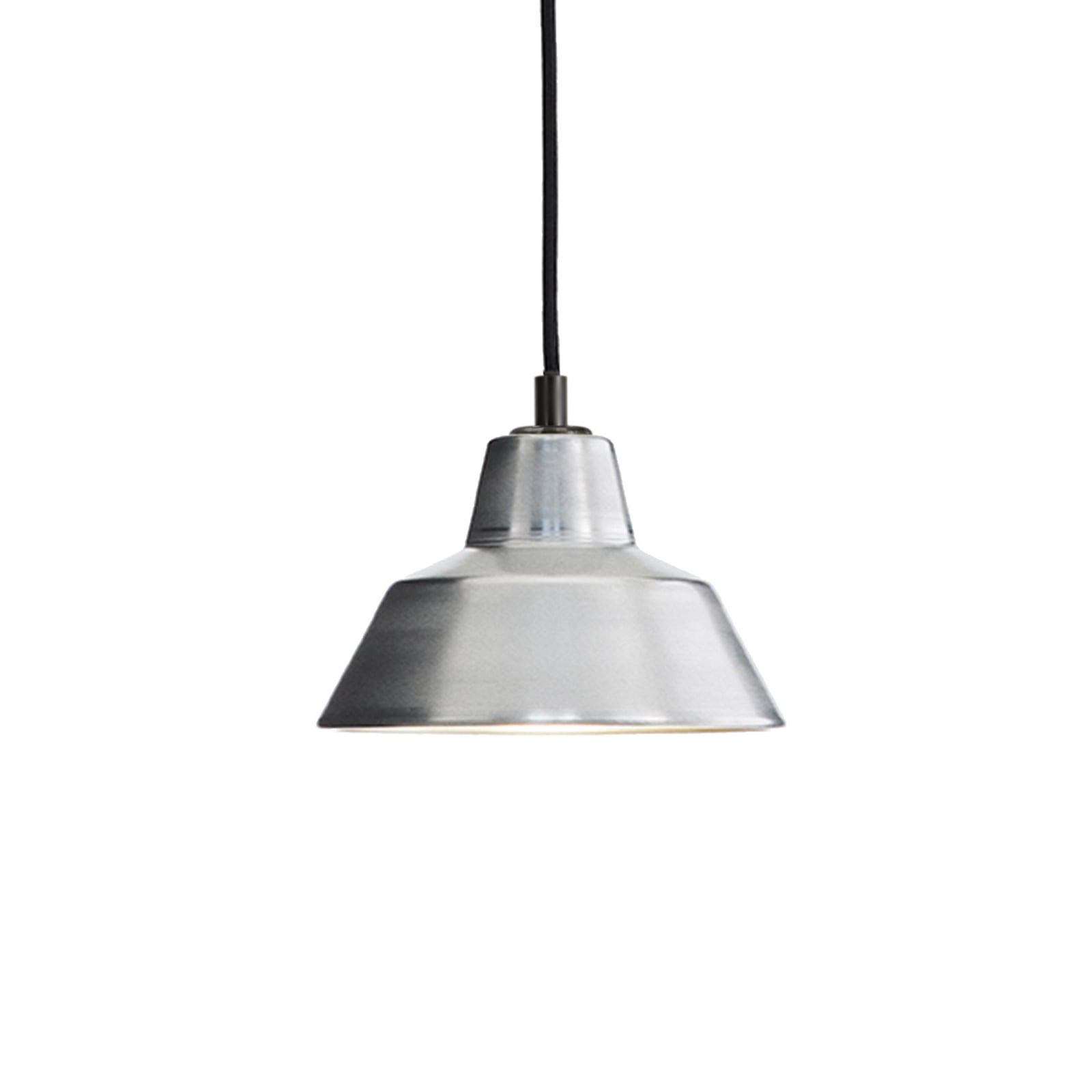 Workshop W1 Hanging Light, aluminium, E14 - Made By Hand Workshop W1 Hanging Light, aluminium, E14 - Made By Hand