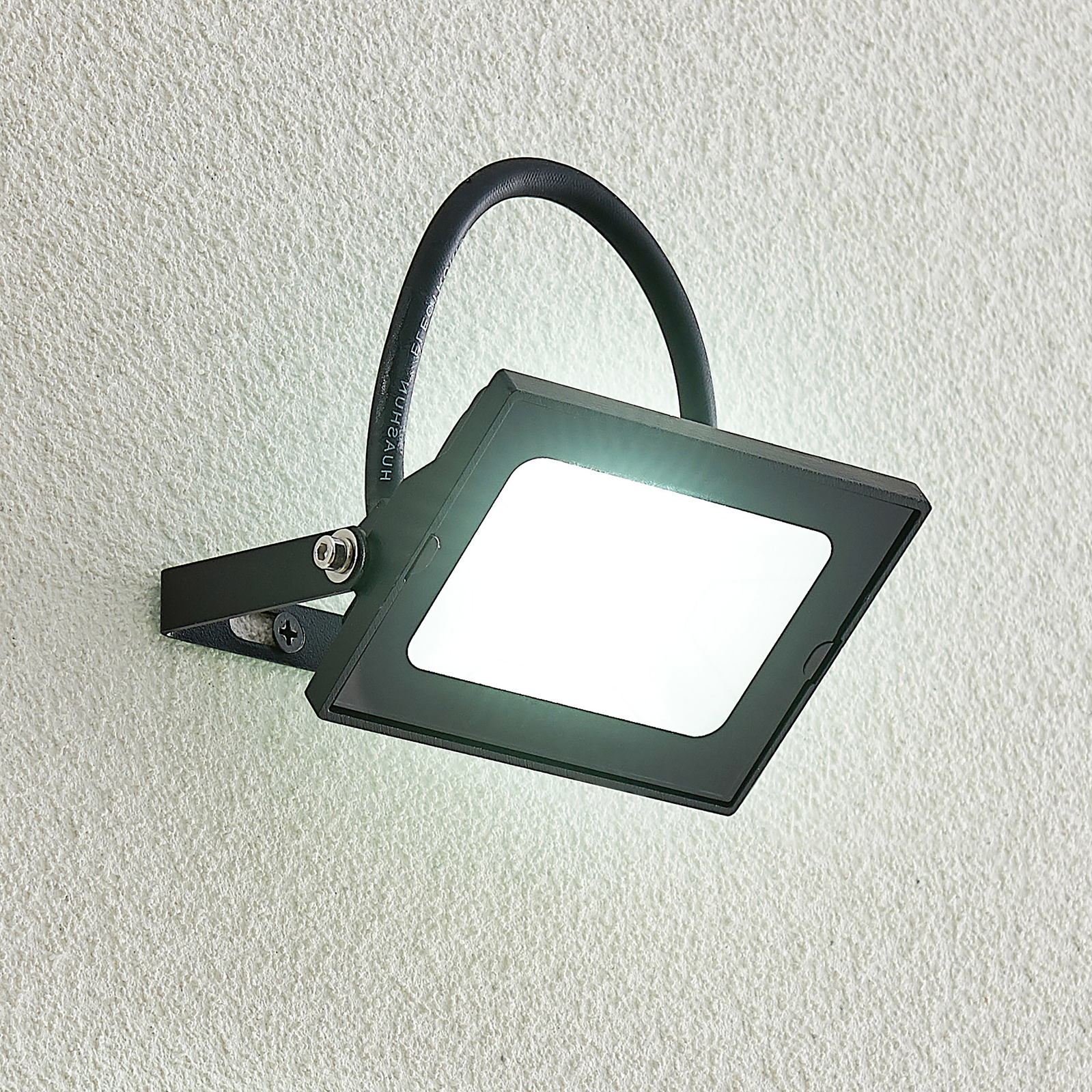 Lindby Aine LED-utomhusspot svart 8,3 cm