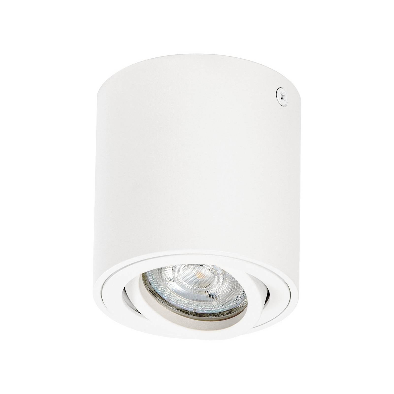 OSRAM Deckenstrahler ROUND, weiß, Ø 8 cm, Metall, GU10