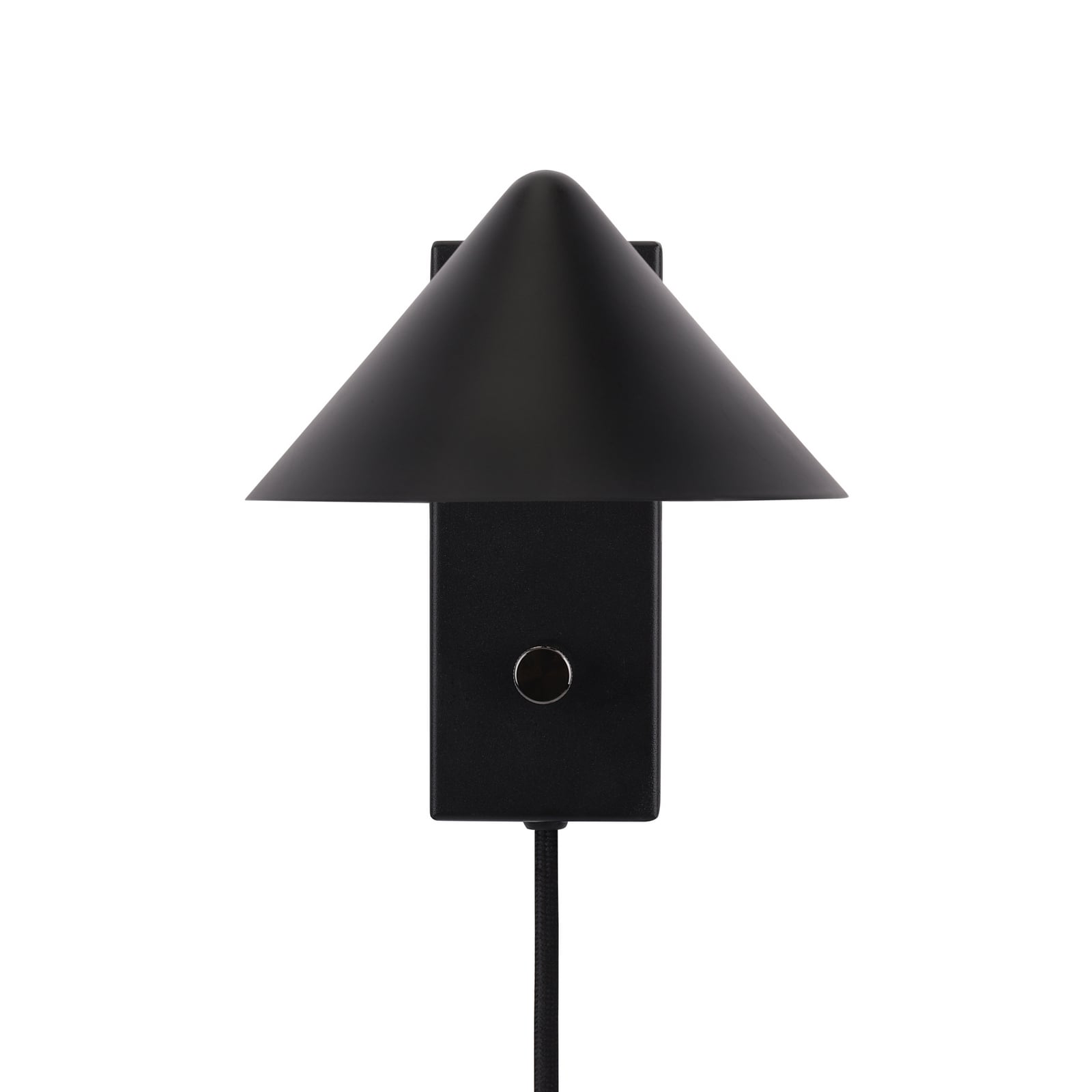 Kuro zidna lampa, crna, 16 cm, G9, s utikačem - Watt &amp; Veke
