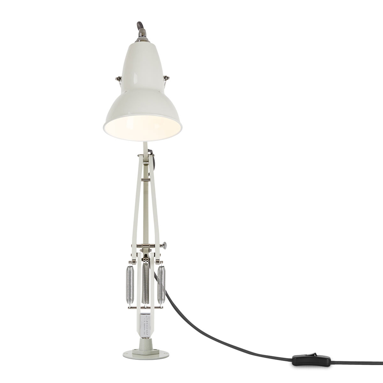 Anglepoise Original 1227 lámpara mesa lino blanco