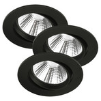 LED-Deckeneinbauspot Freemont 2.700K 3er