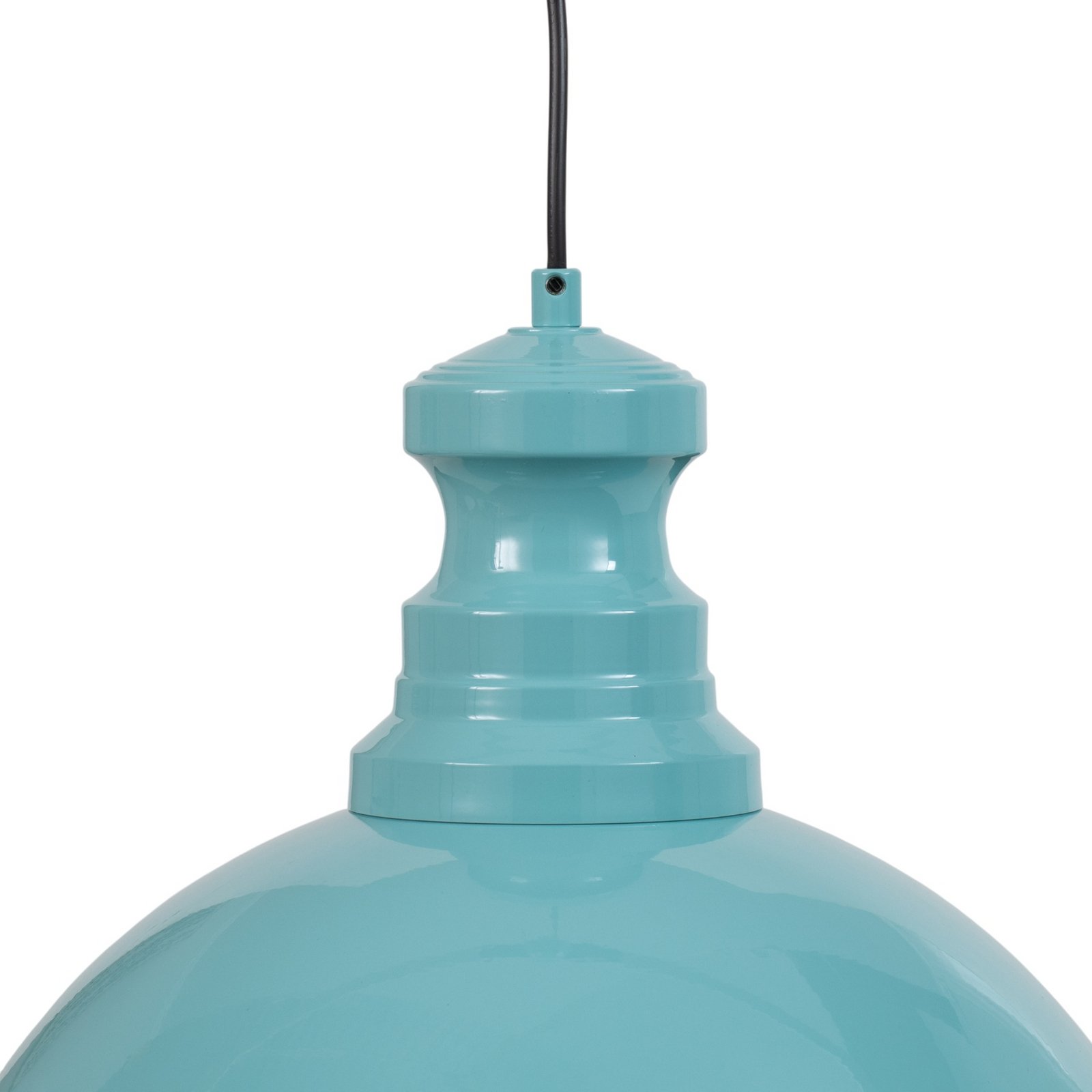 Pendellampe Kure, turkis, metall, Ø 40 cm E27 Pendellampe Kure, turkis, metall, Ø 40 cm E27