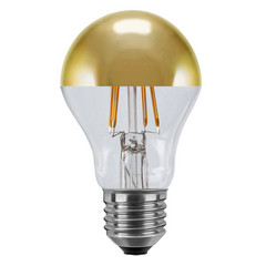 SEGULA LED E27 3,2W 927 zrkadlová hlava zlatá