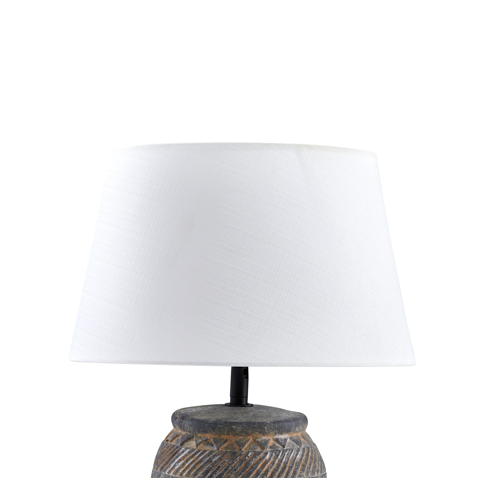 Aelith Stolní Lampa Ø30 Bílá/Šedá - Lindby