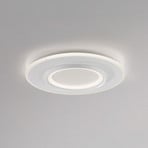 Paul Neuhaus SMART+ plafondlamp Q-Kalina, wit, Ø 50 cm