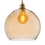 EBB & FLOW Rowan lamp, gold/smoky gold Ø 28 cm