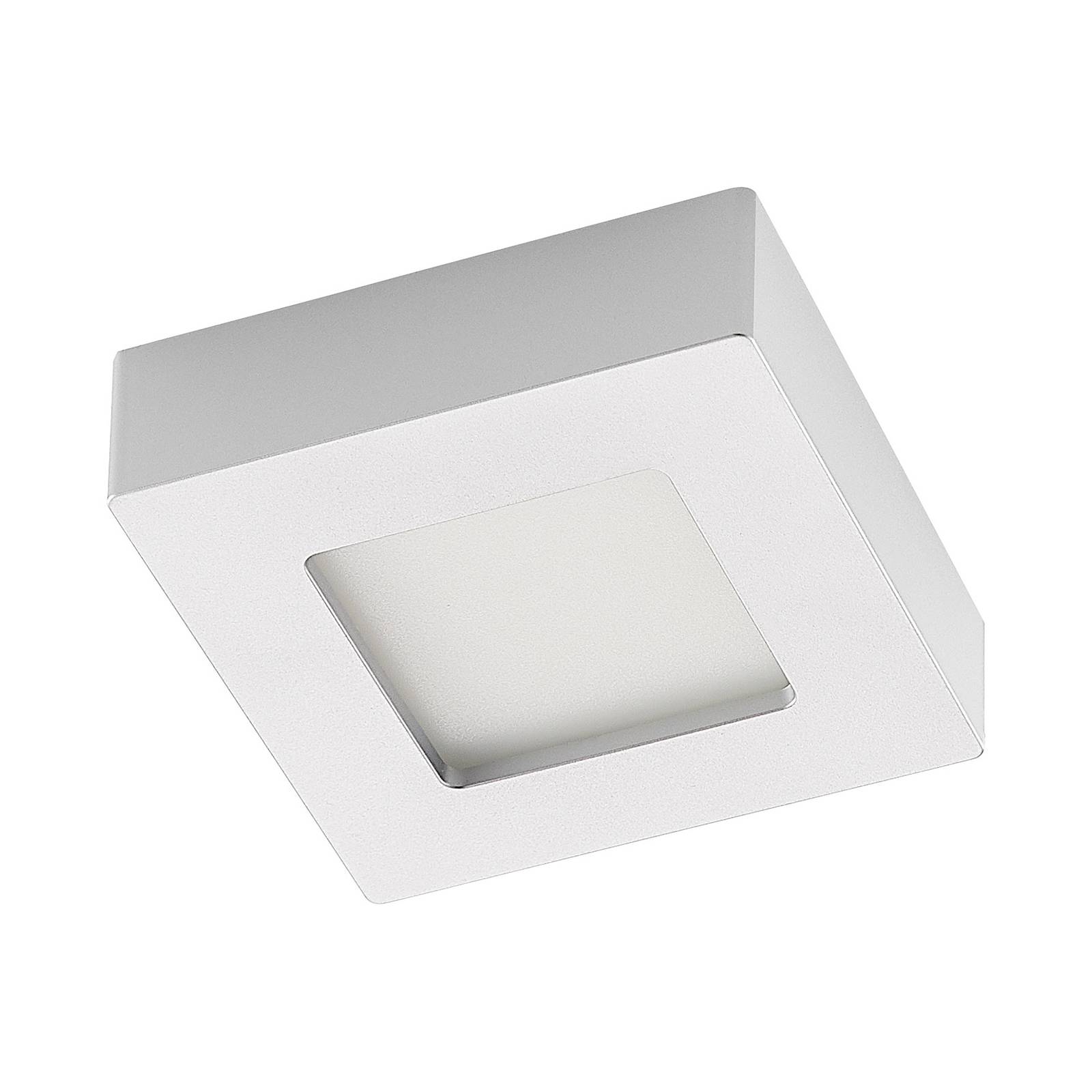 Image of Prios Alette plafonnier LED, argenté, 12,2 cm 4251911707649