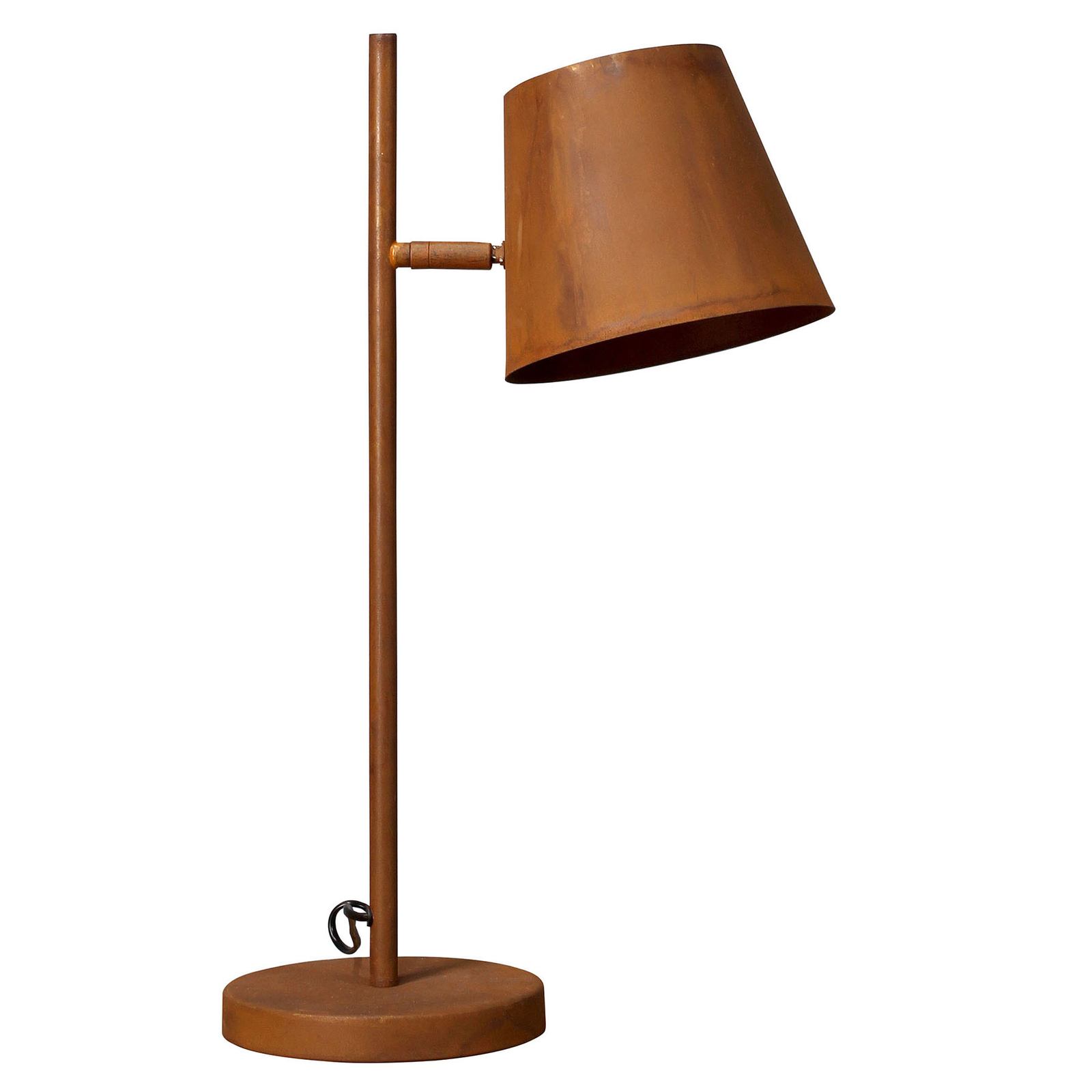 Tafellamp Colt, 1-lamp, roestvrijstaal