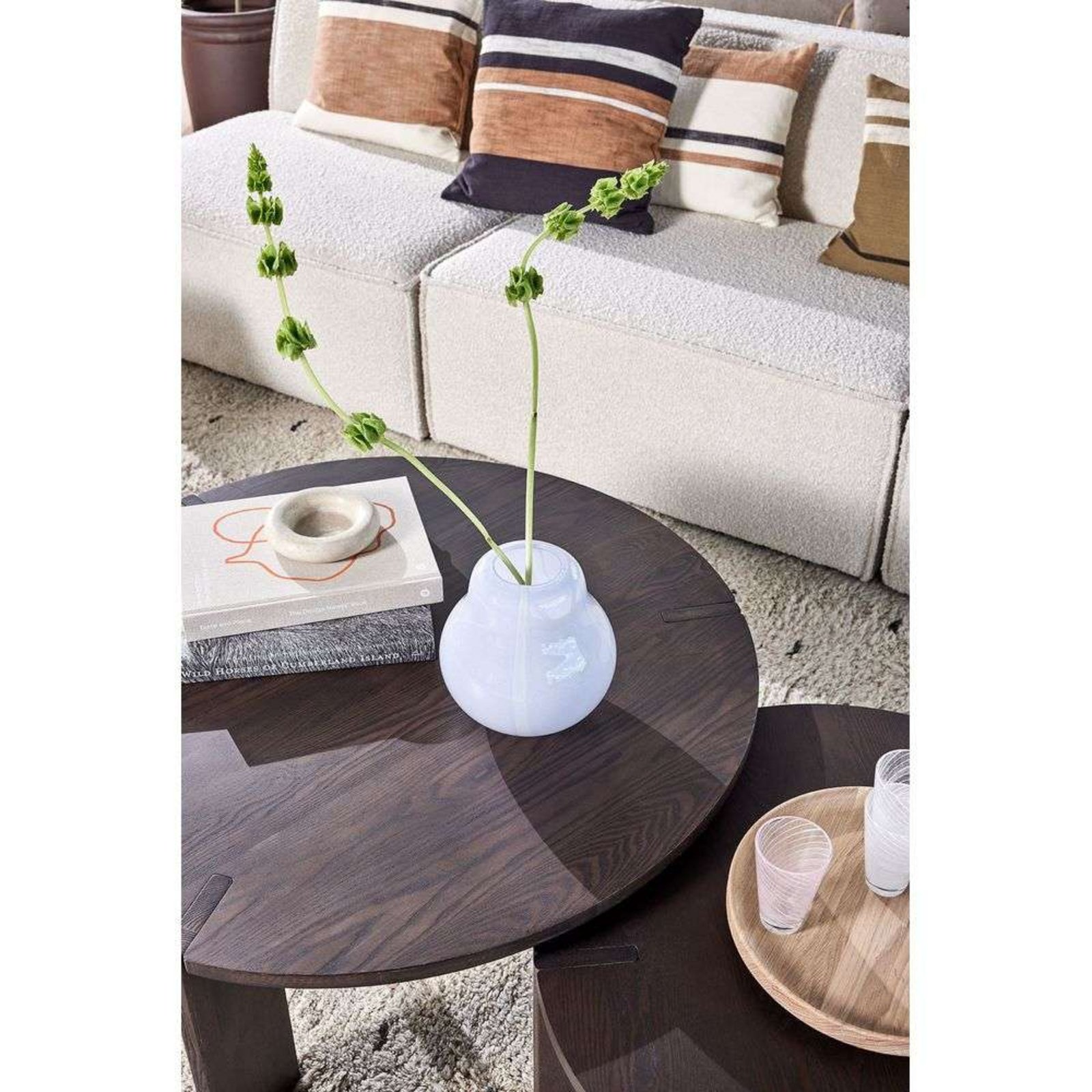 OY Coffee Table Small Dark Ash - OYOY Living Design