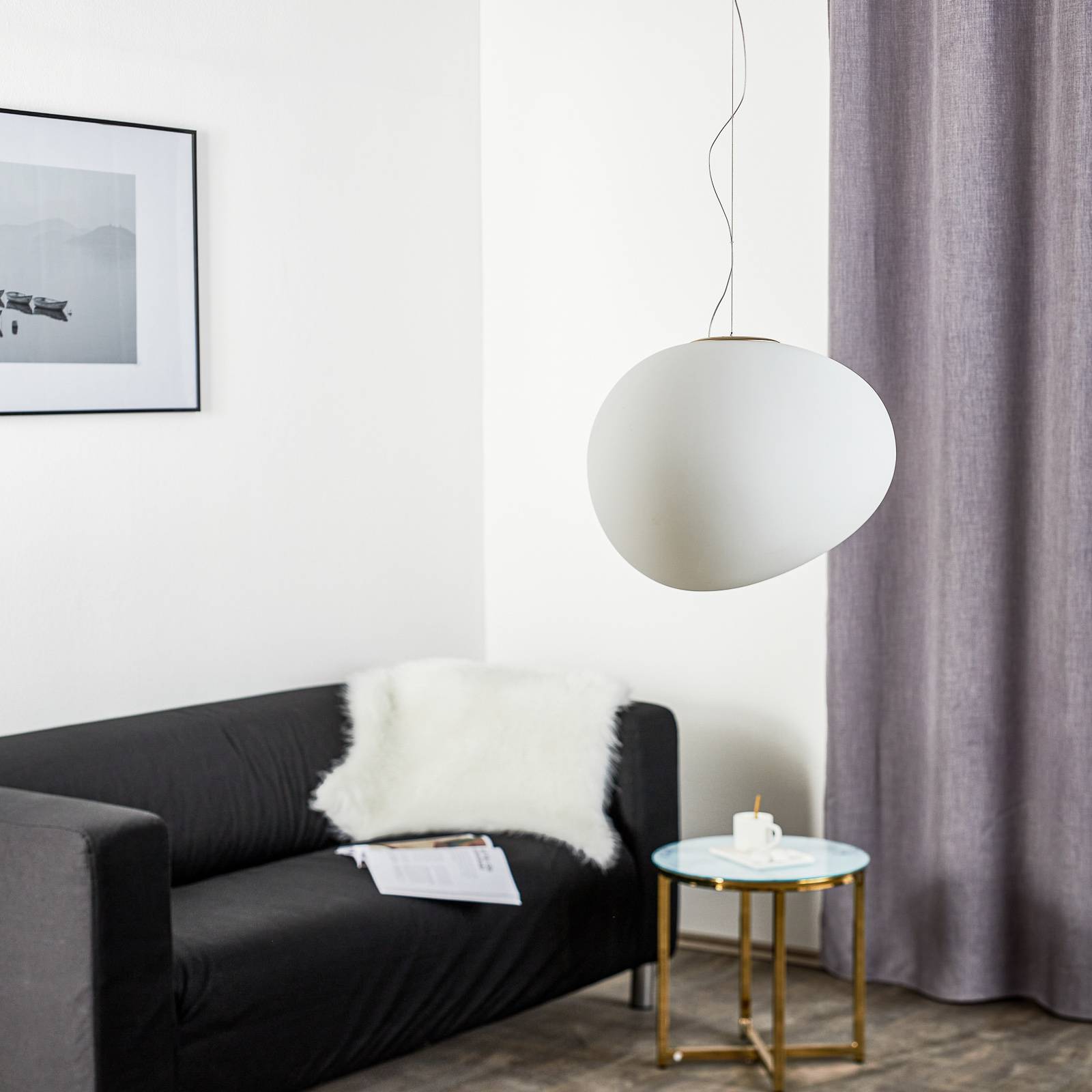 Foscarini Foscarini MyLight Gregg grande závěsné, zlatá