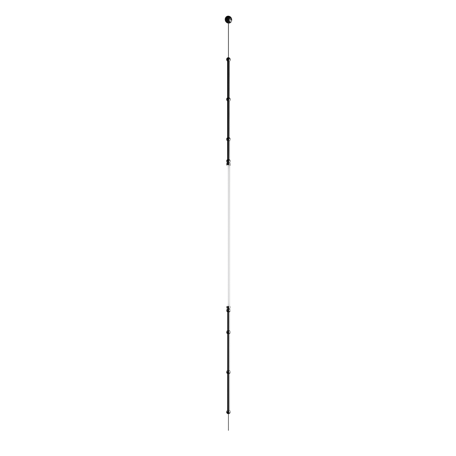 Karman Leda Floor lampa wisząca LED, 1-pkt. czarna