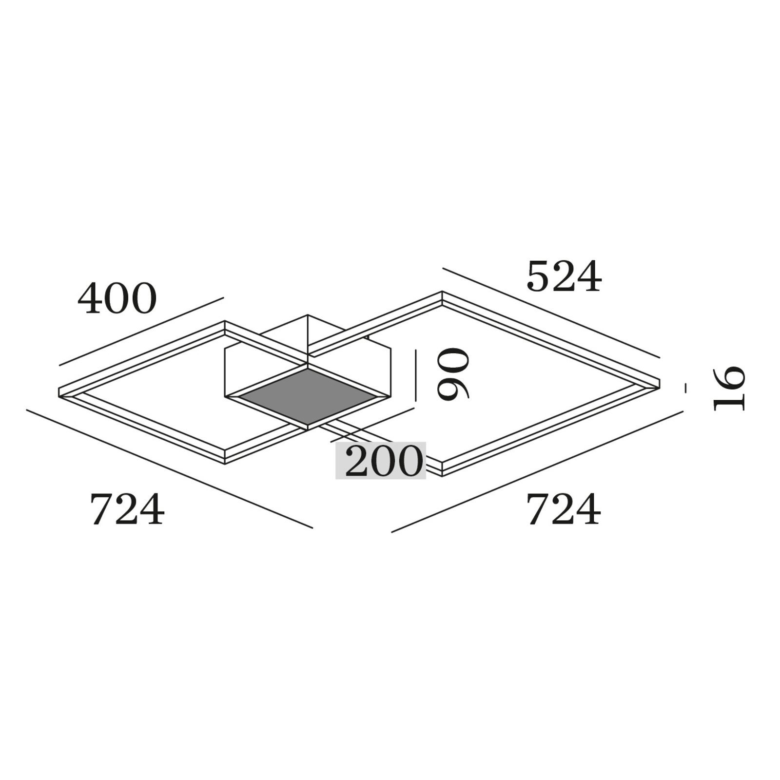 WEVER & DUCRÉ Venn 1.0 Ceiling lamp 38W 2,700K