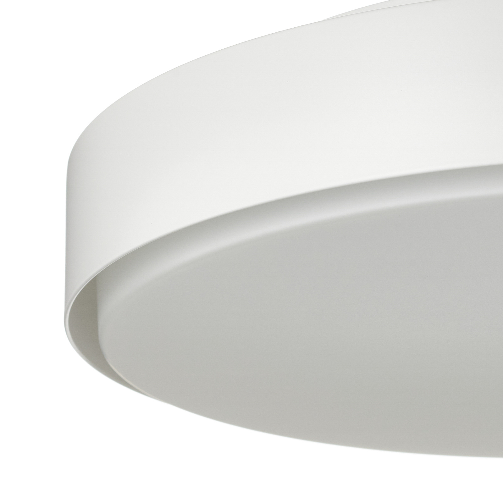 BEGA 34278 LED ceiling light, white, Ø 36 cm, DALI