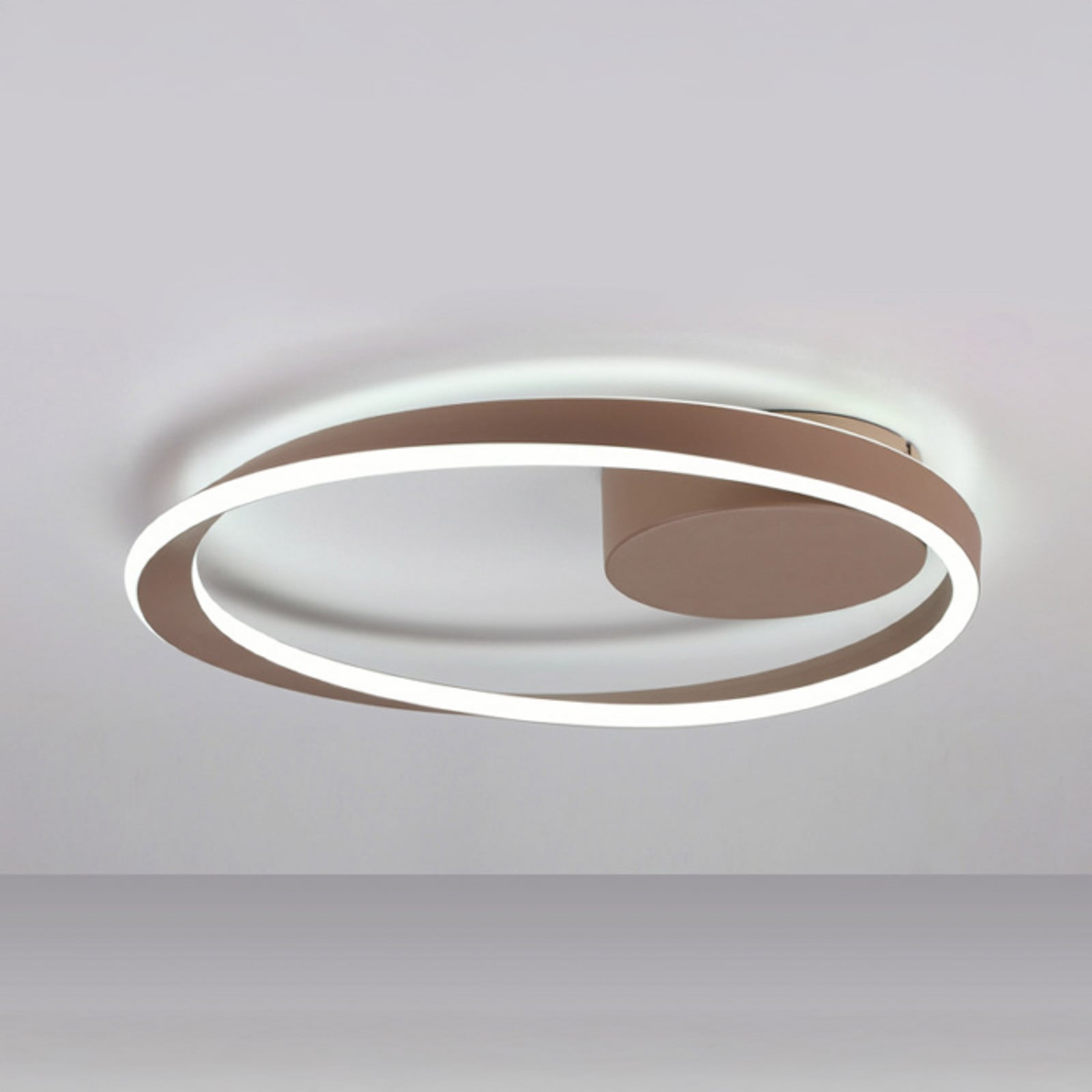 Candeeiro de teto LED EGLO CAMEROTA, bronze, Ø 41 cm, com comando à distância Candeeiro de teto LED EGLO CAMEROTA, bronze, Ø 41 cm, com comando à distância