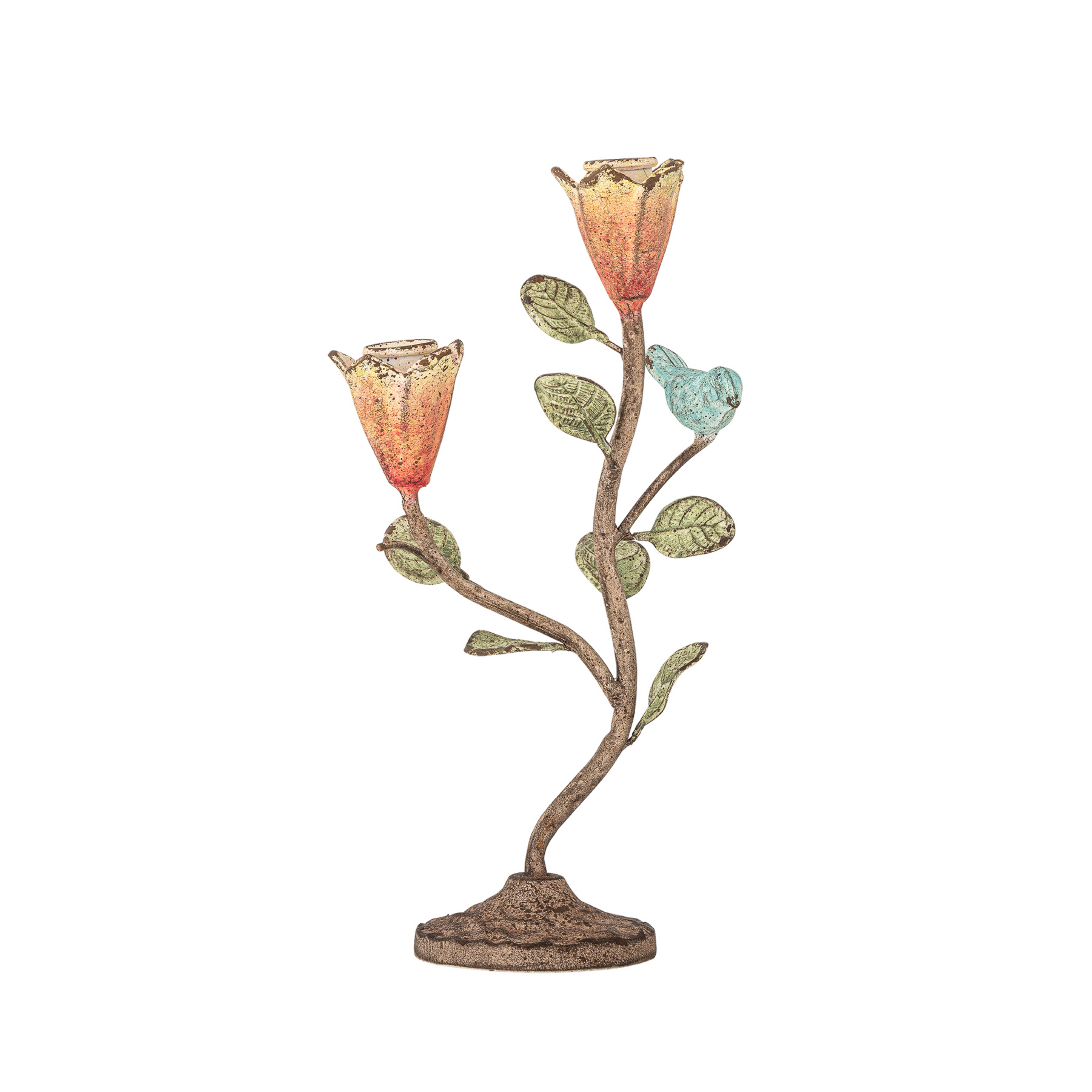 Zaina Kerzenhalter, bunt, 30 cm, Metall - Bloomingville