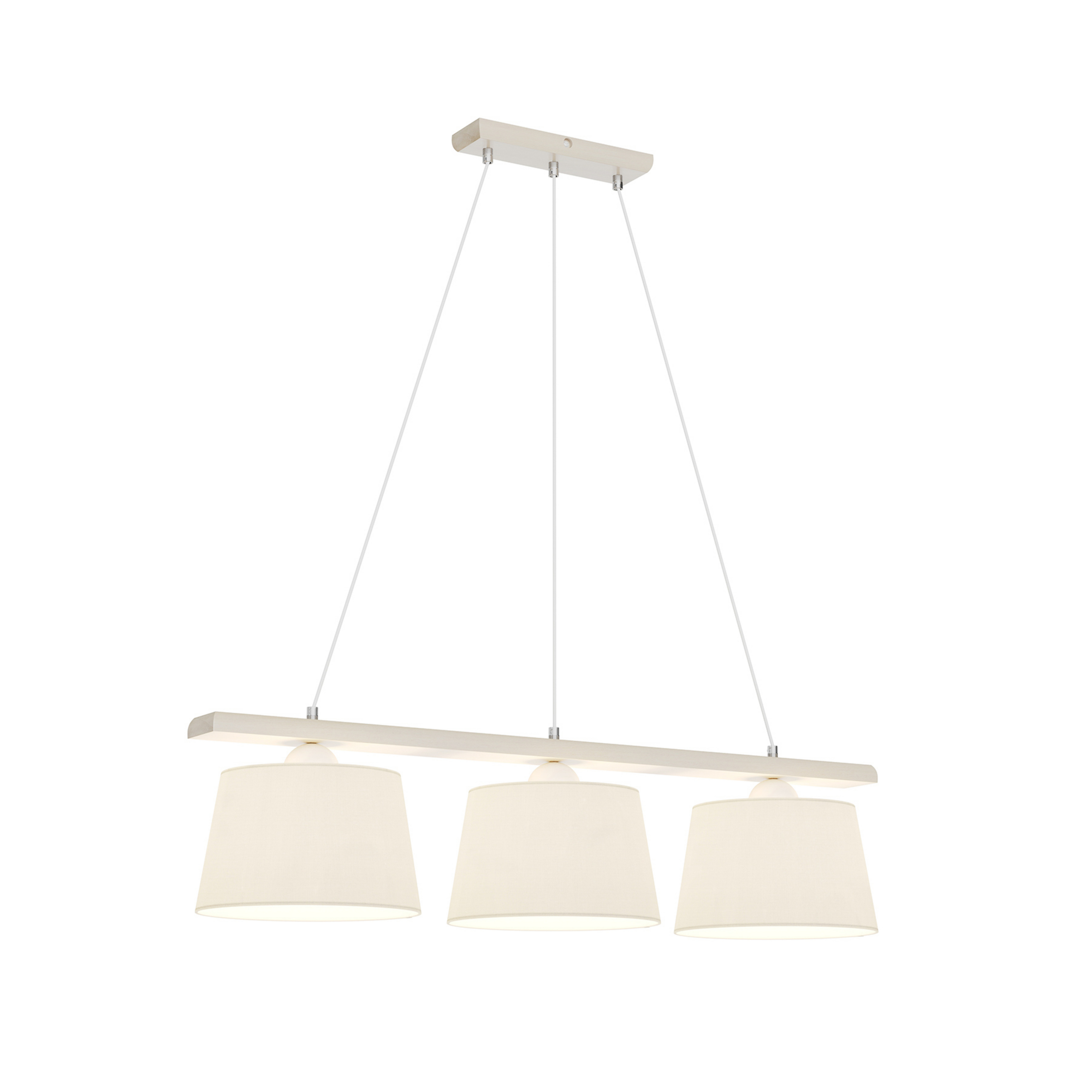 Sweden 3 Suspension Antique Blanc - Euluna