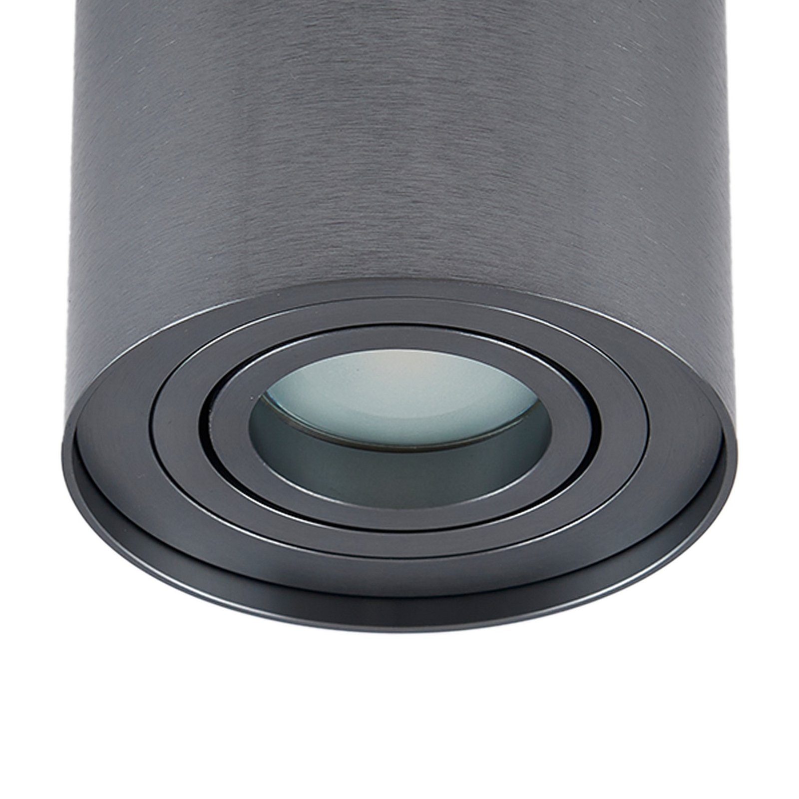 Arcchio downlight Jolina, round, gunmetal, aluminium