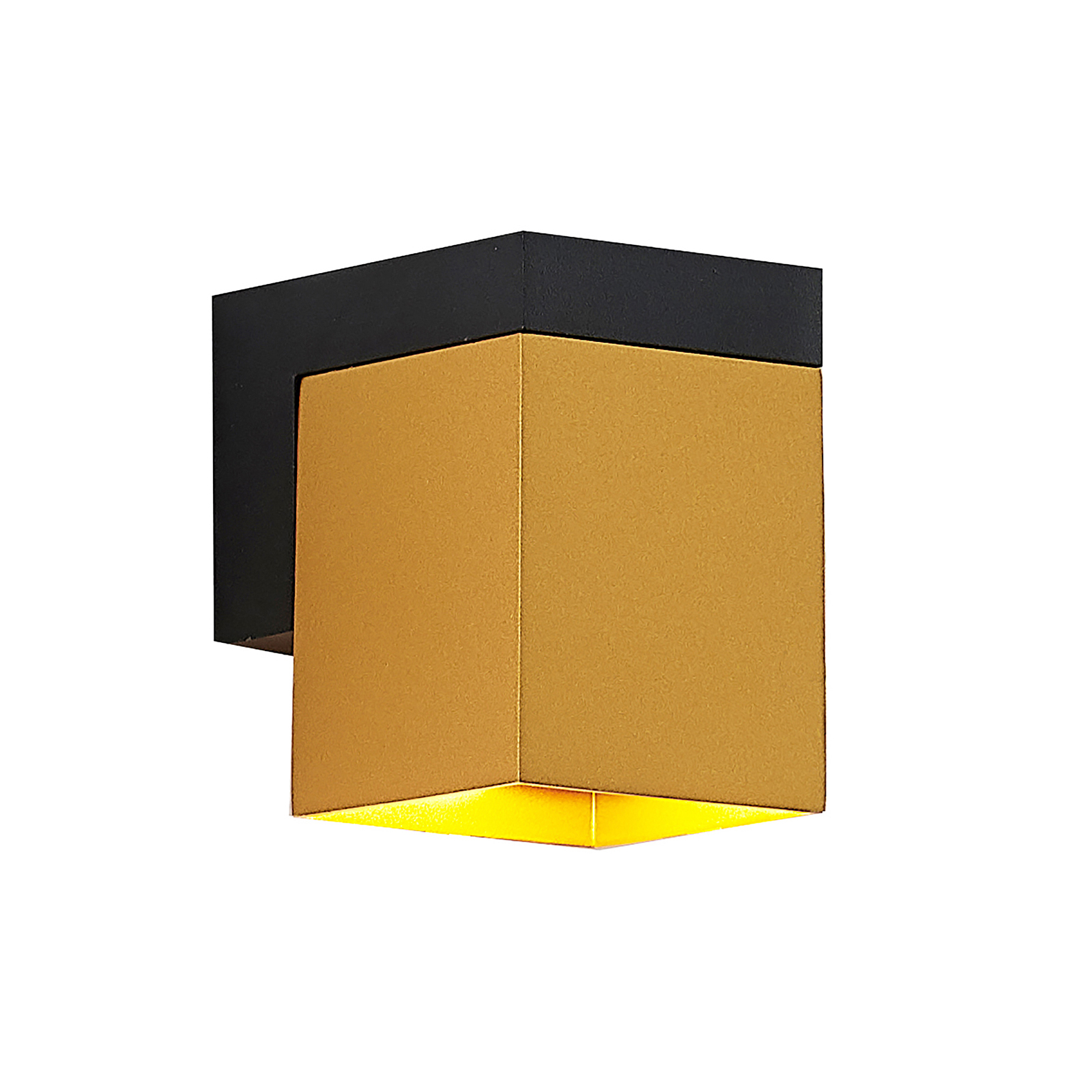 Arcchio Samsa lampa ścienna, 1-punktowa, złota