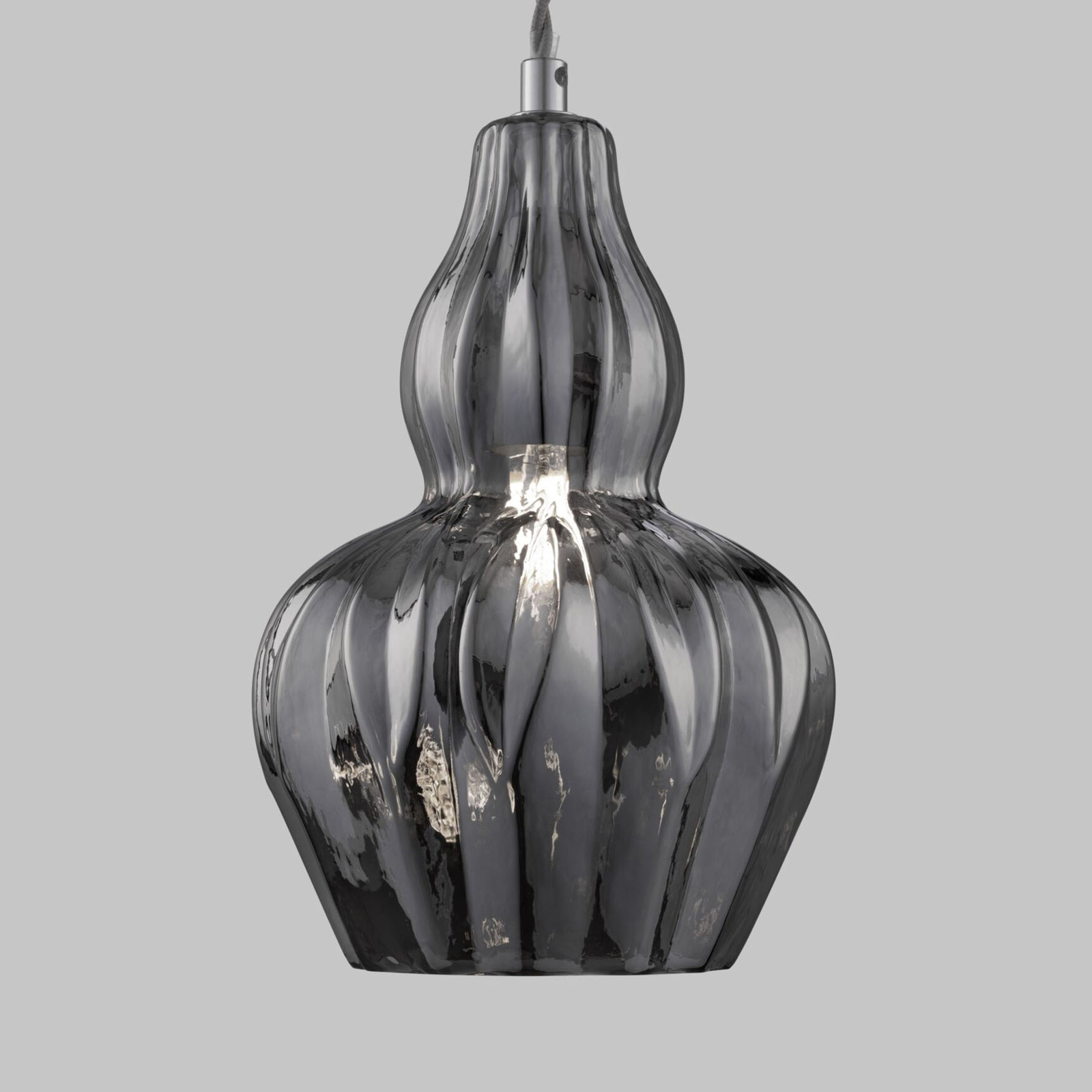 Maytoni Eustoma pendant light with mirrored glass, for Living / Dining Room, metal, glass, E14, 40 W, energy efficiency: A++, H: 23 cm