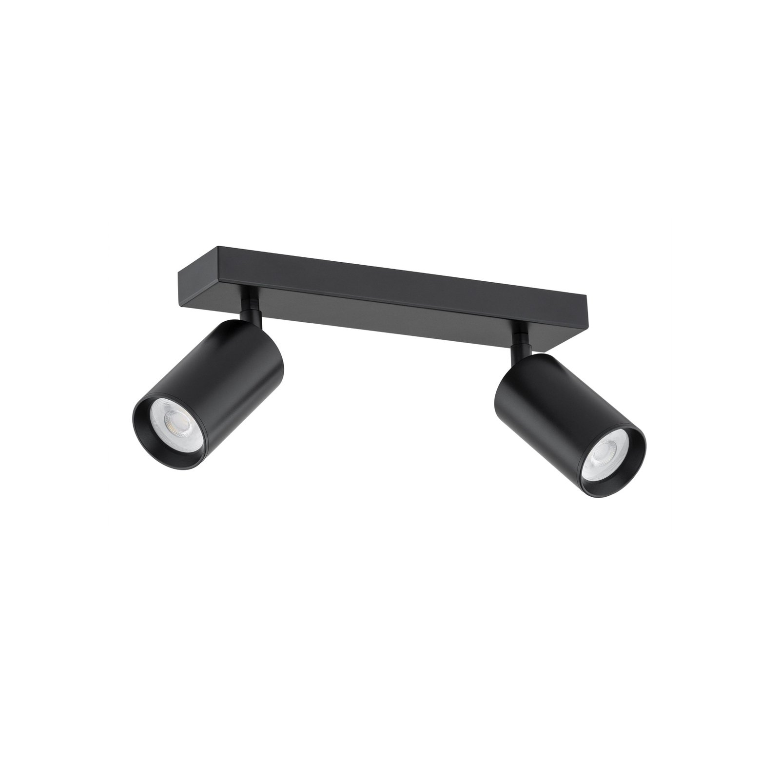 Spot pour plafond Sado, à 2 lampes, anthracite, acier, ajustable