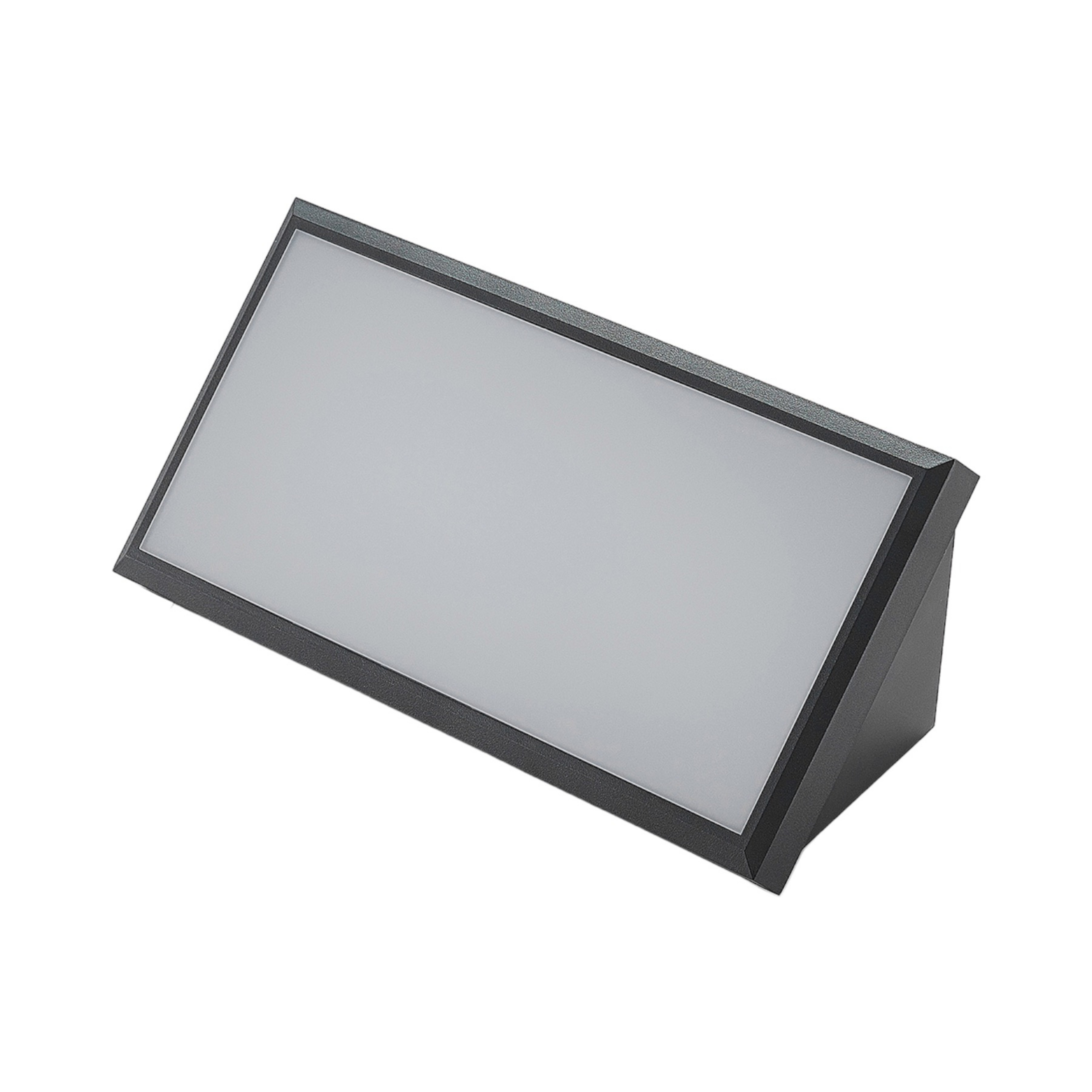 Abby Aplica de Exterior Dark Grey/White - Lindby