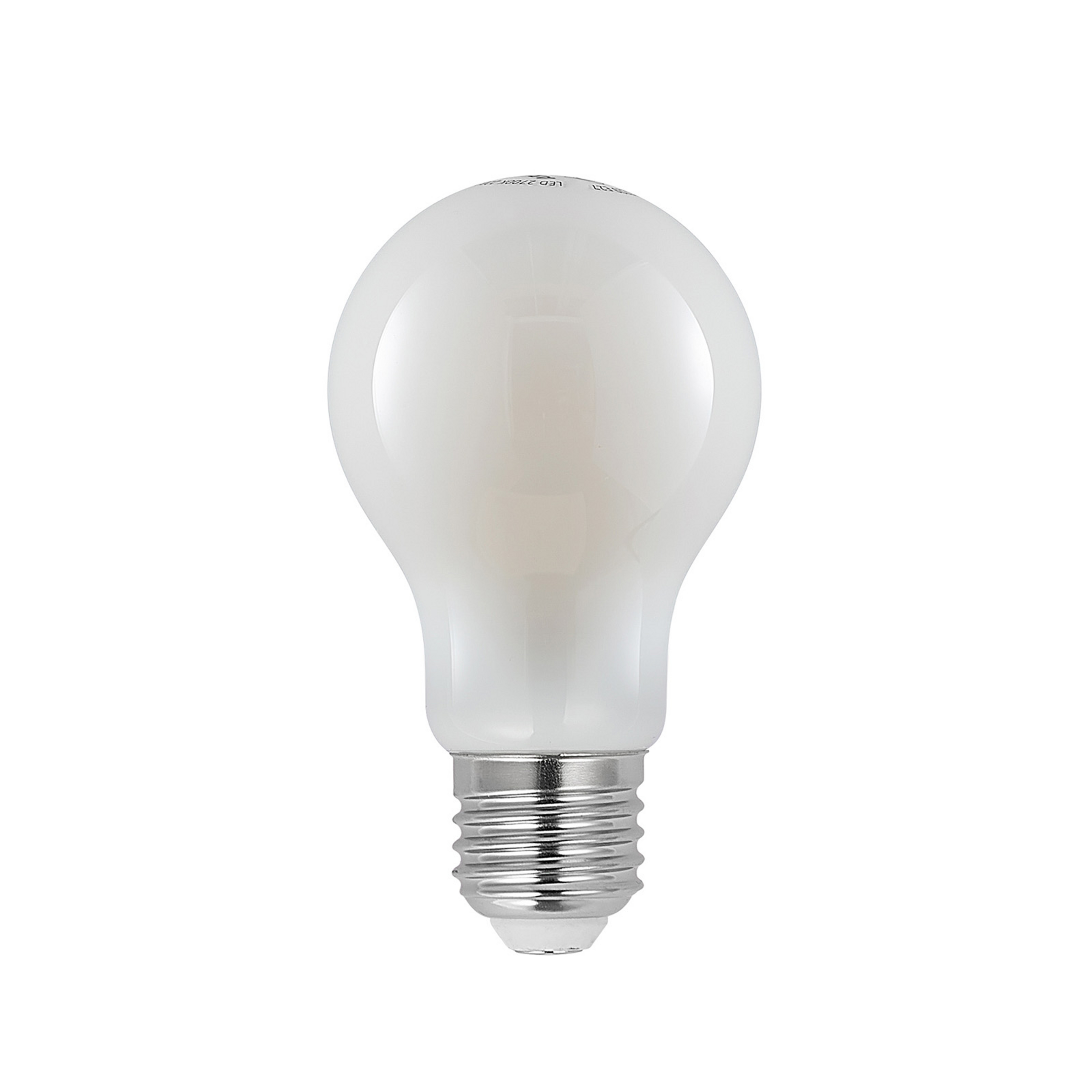 A60 LED bulb, E27, 4W, 2,700K, opal, dimmable - Arcchio