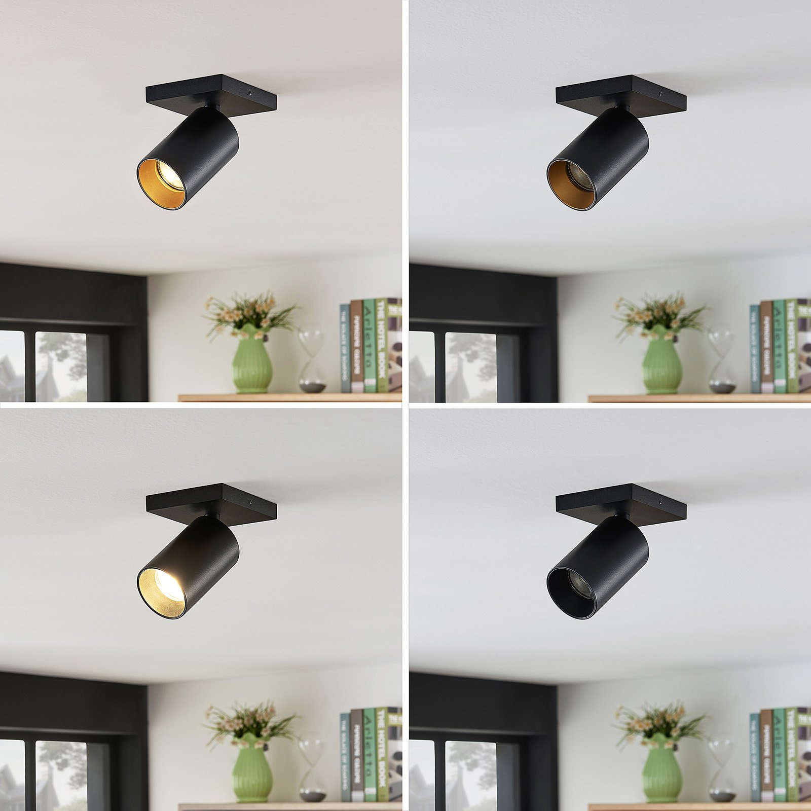 Brinja 1 Ceiling Lamp Black - Arcchio