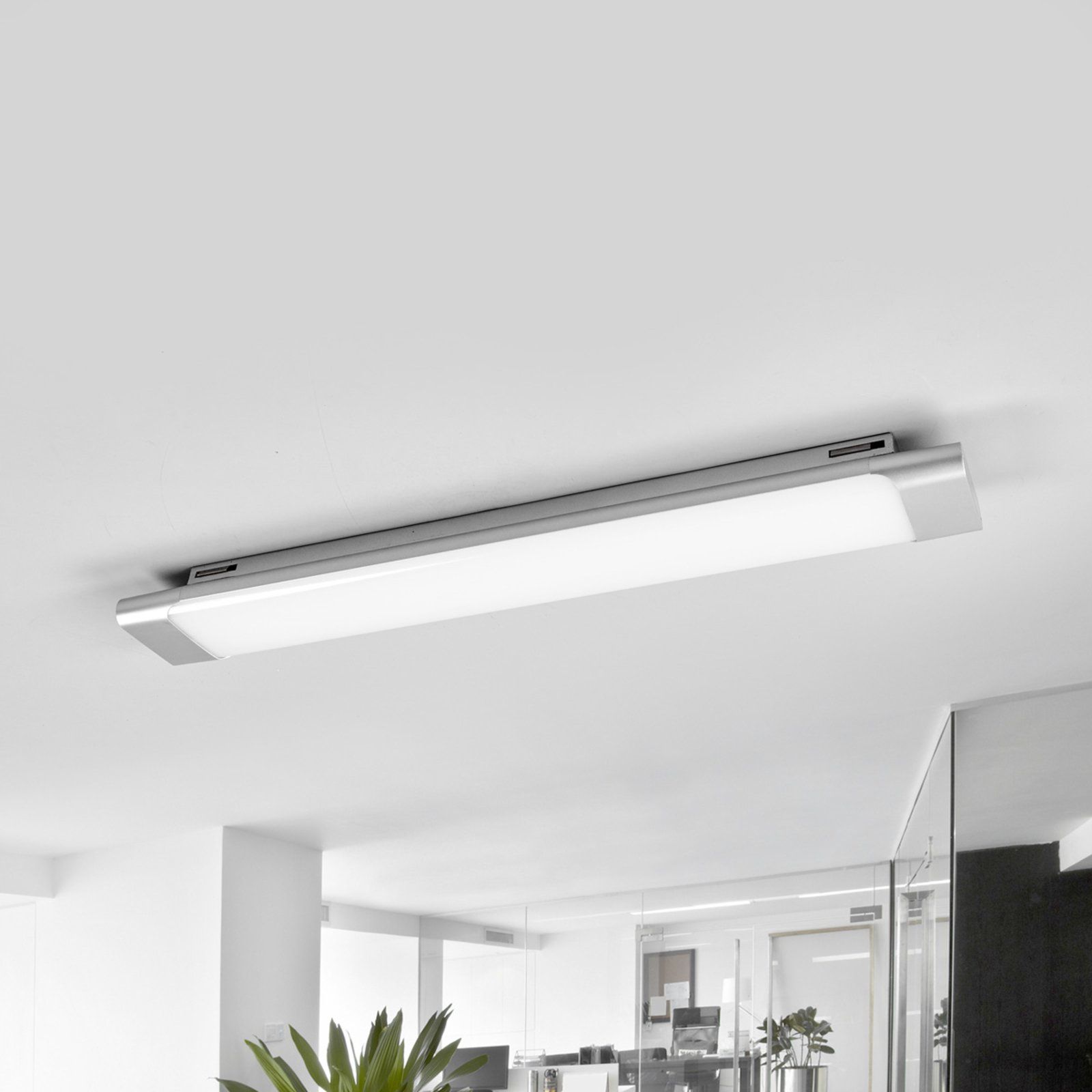 Vinca Plafond L60 White/Silver - Arcchio