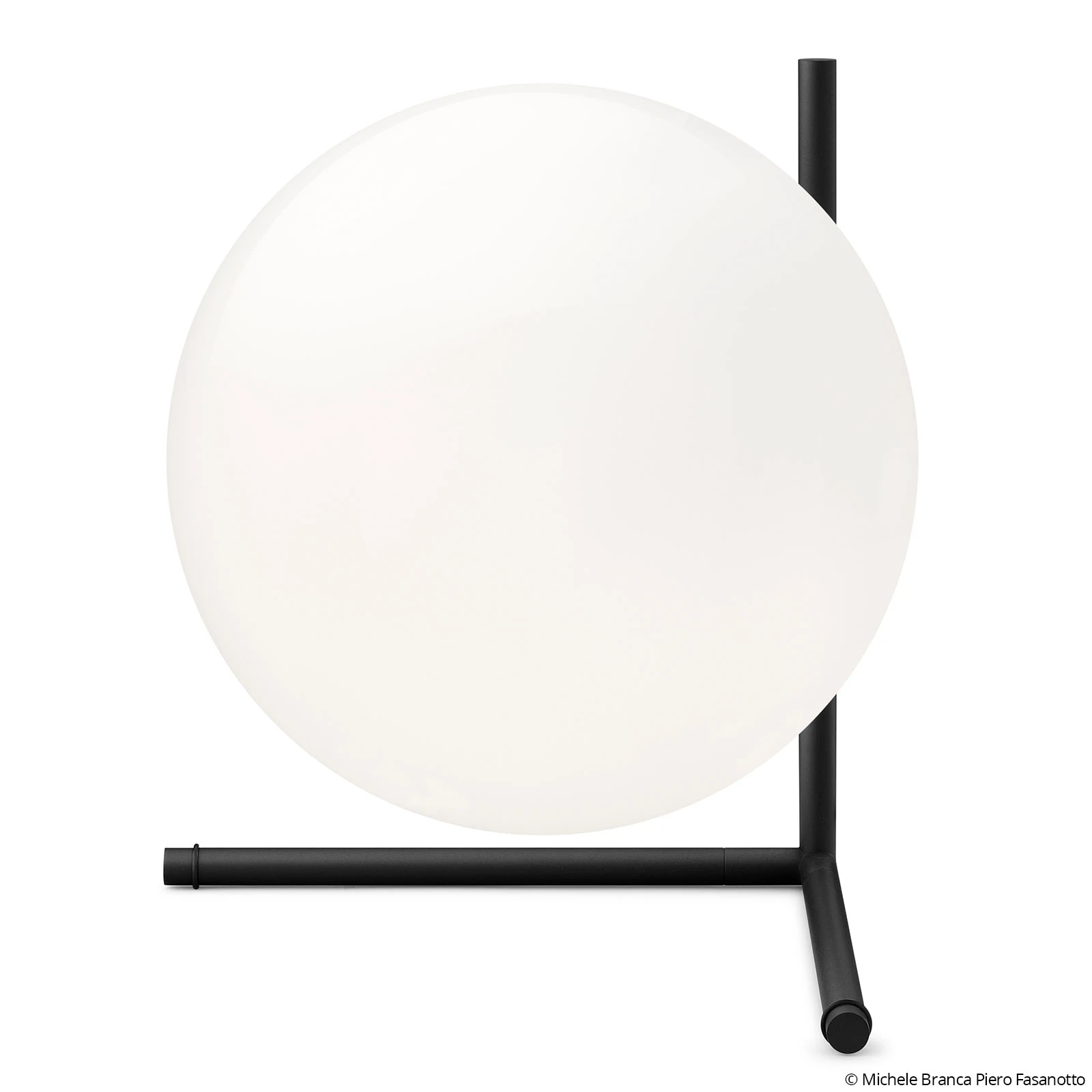 FLOS IC T2 galda lampa, melna