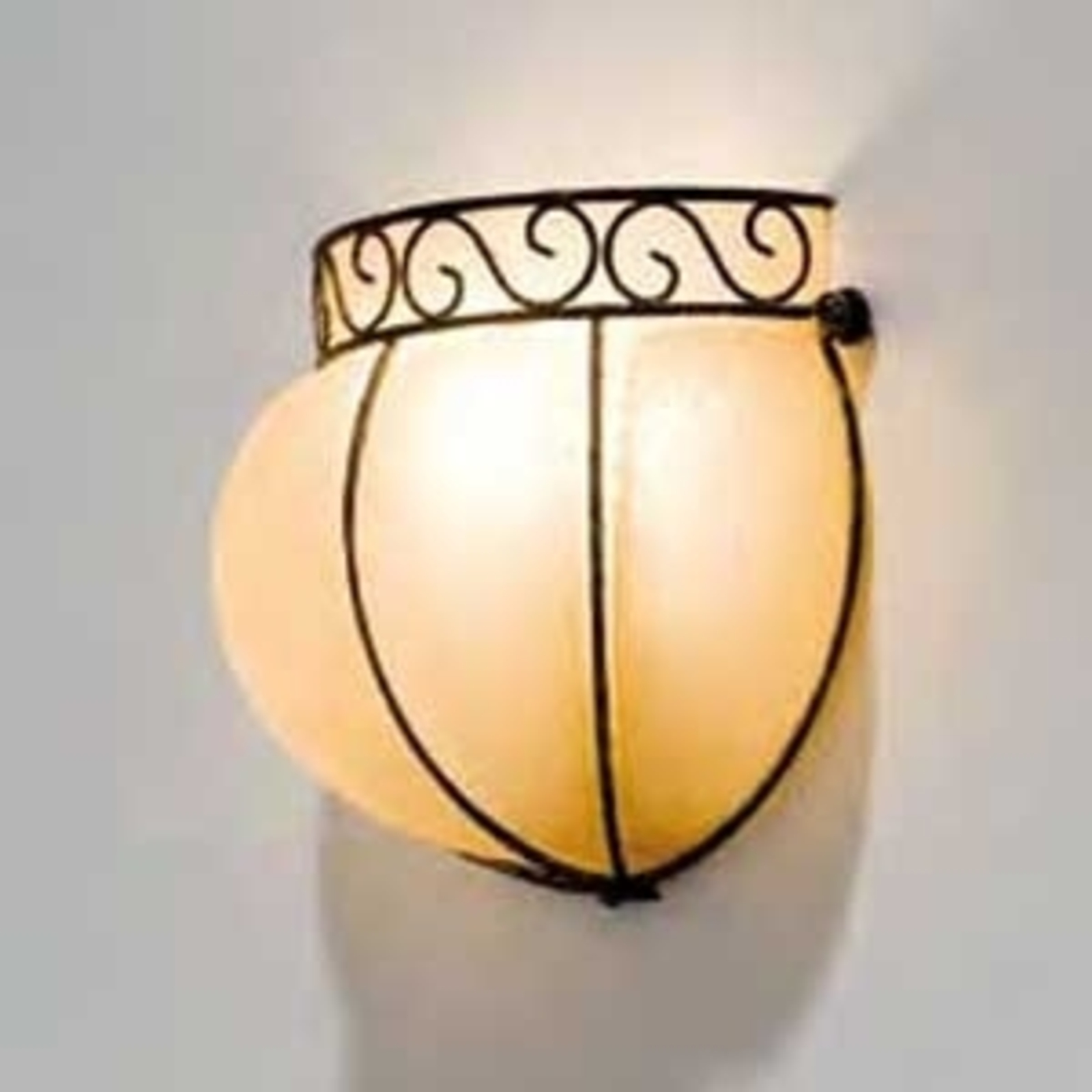 Ręcznie wykonana lampa ścienna CORONA 16 cm