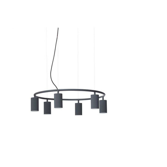 Donna Circle 60 Pendant Black Ink - Pholc