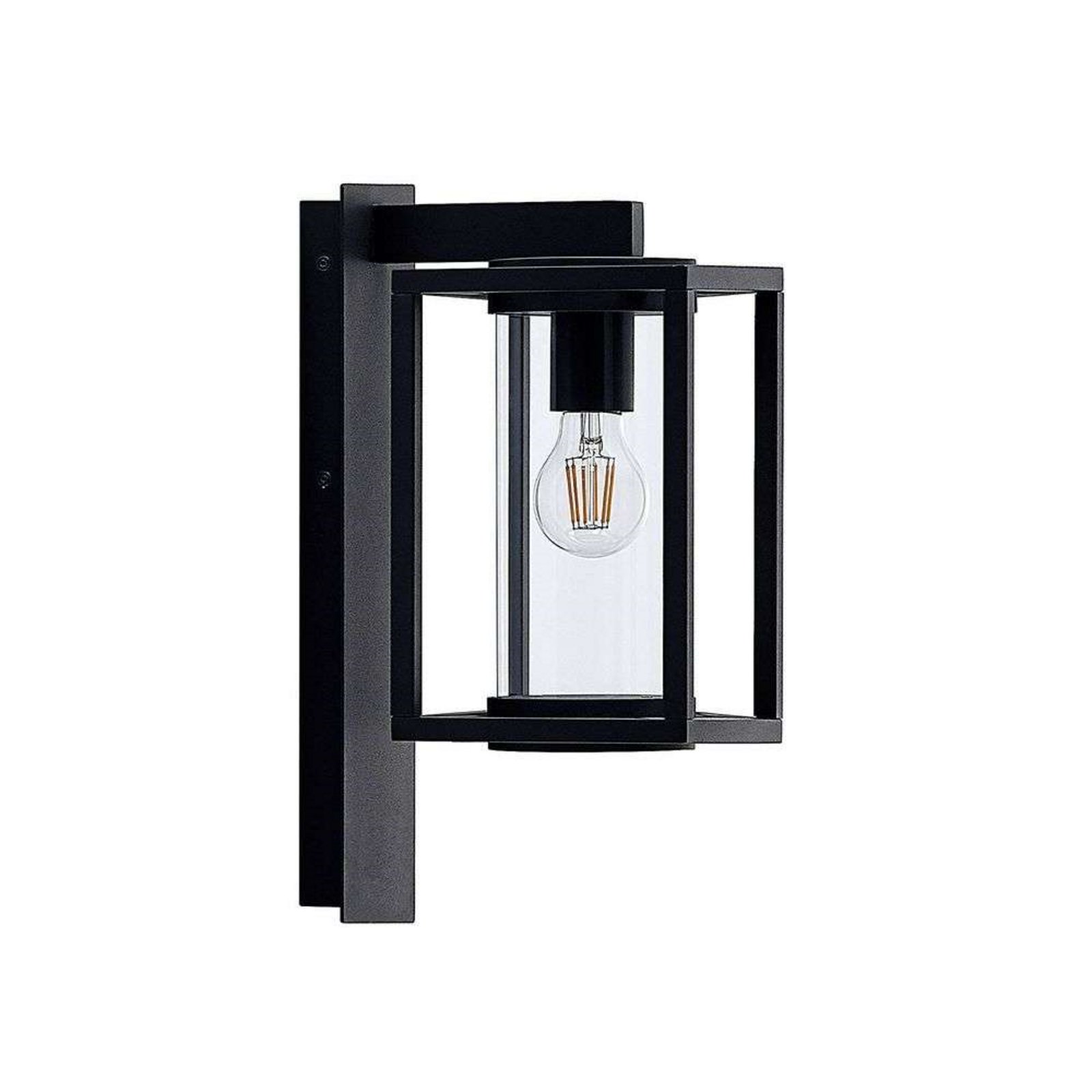 Ferda Down Outdoor Wall Lamp IP44 Graphite - Lucande