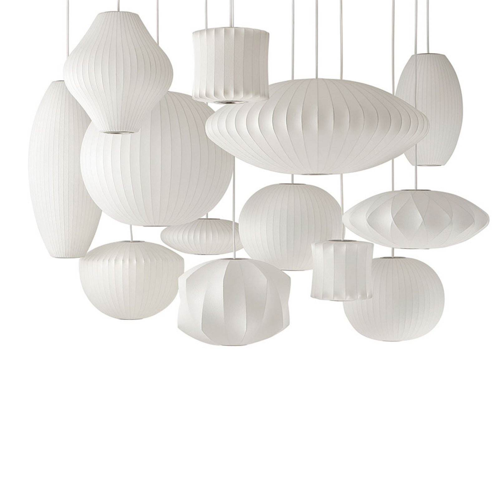 Nelson Ball Bubble Lustră Pendul S Off-White - Herman Miller